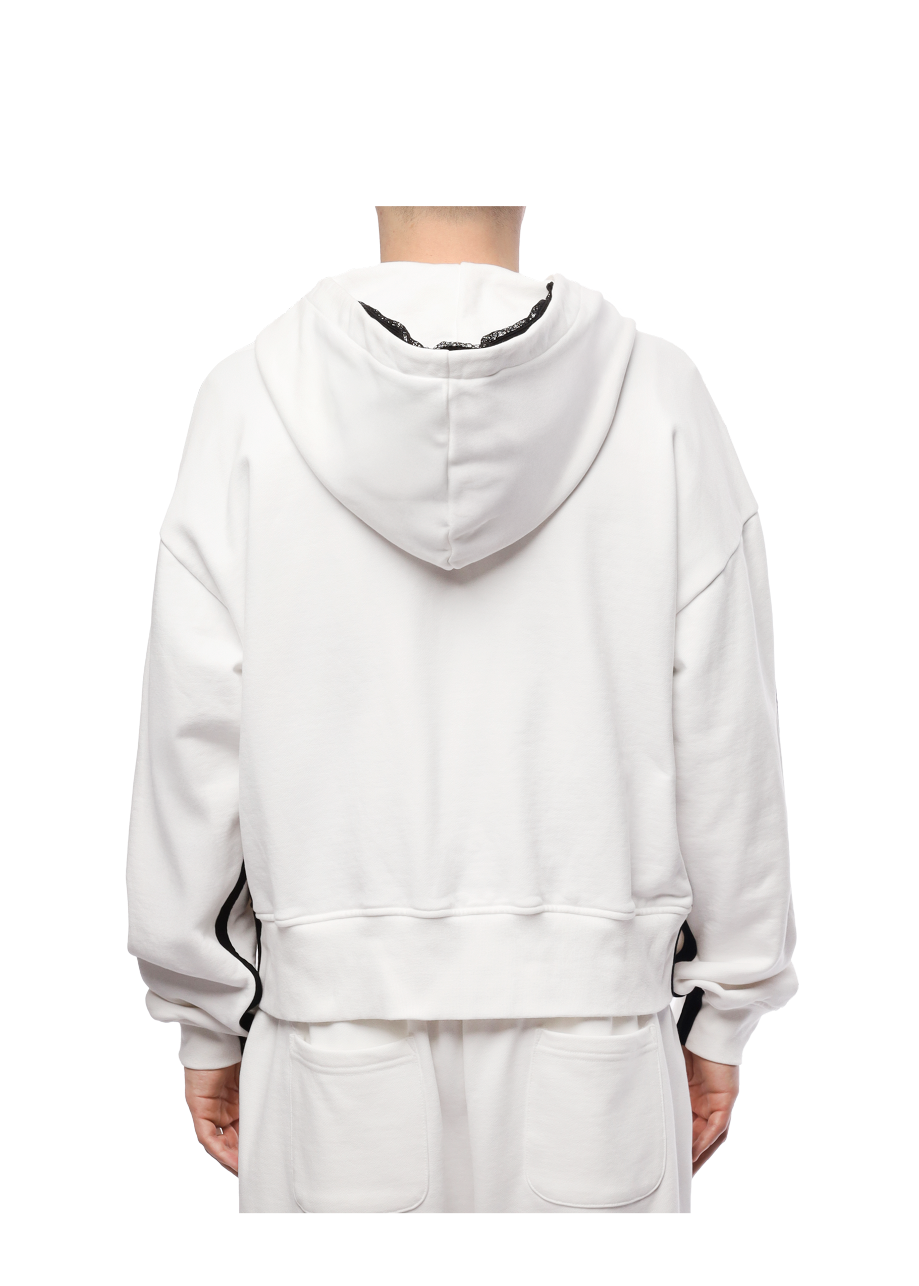 GHOST HOODIE in WHITE