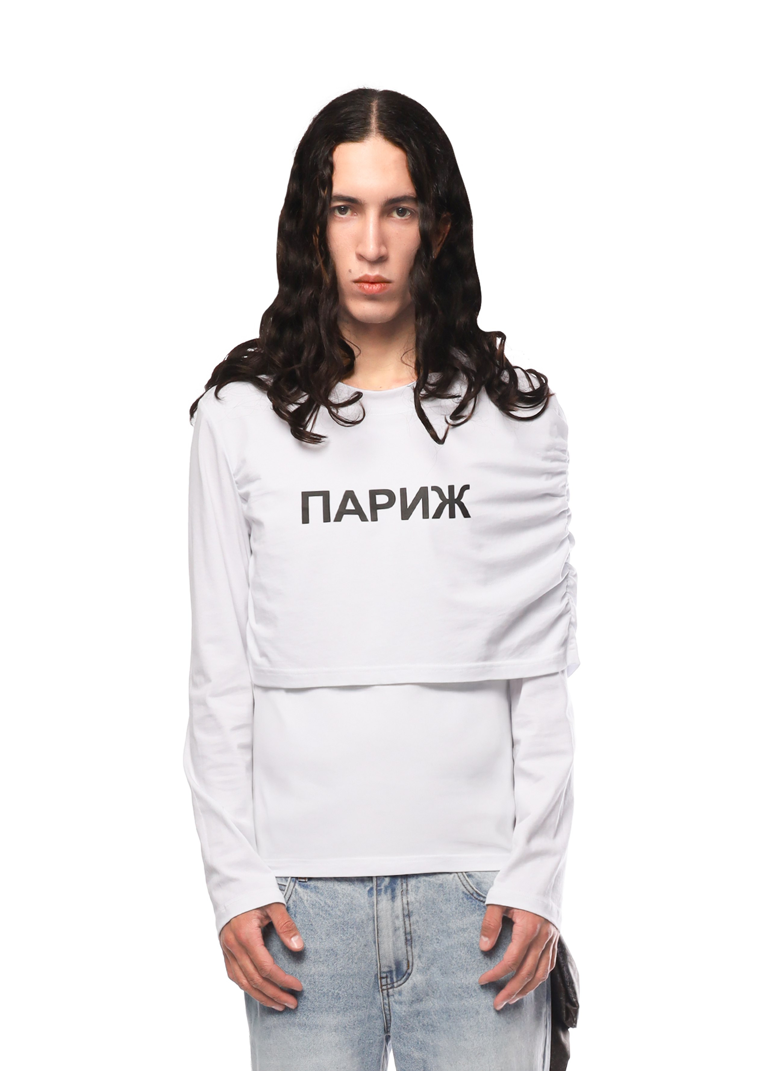 PARIS LONGSLEEVE in WHITE