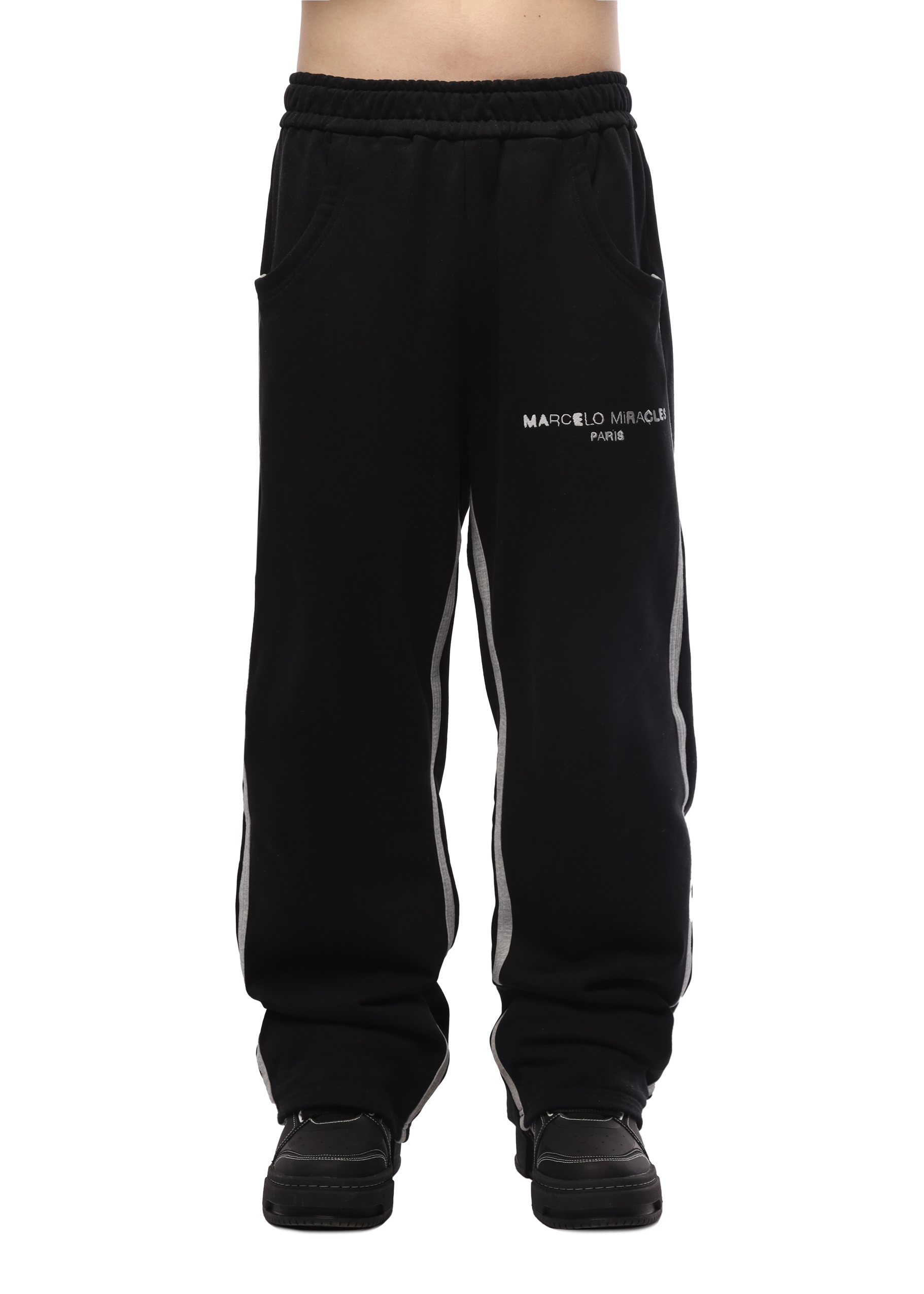 GHOST SWEATPANTS in BLACK