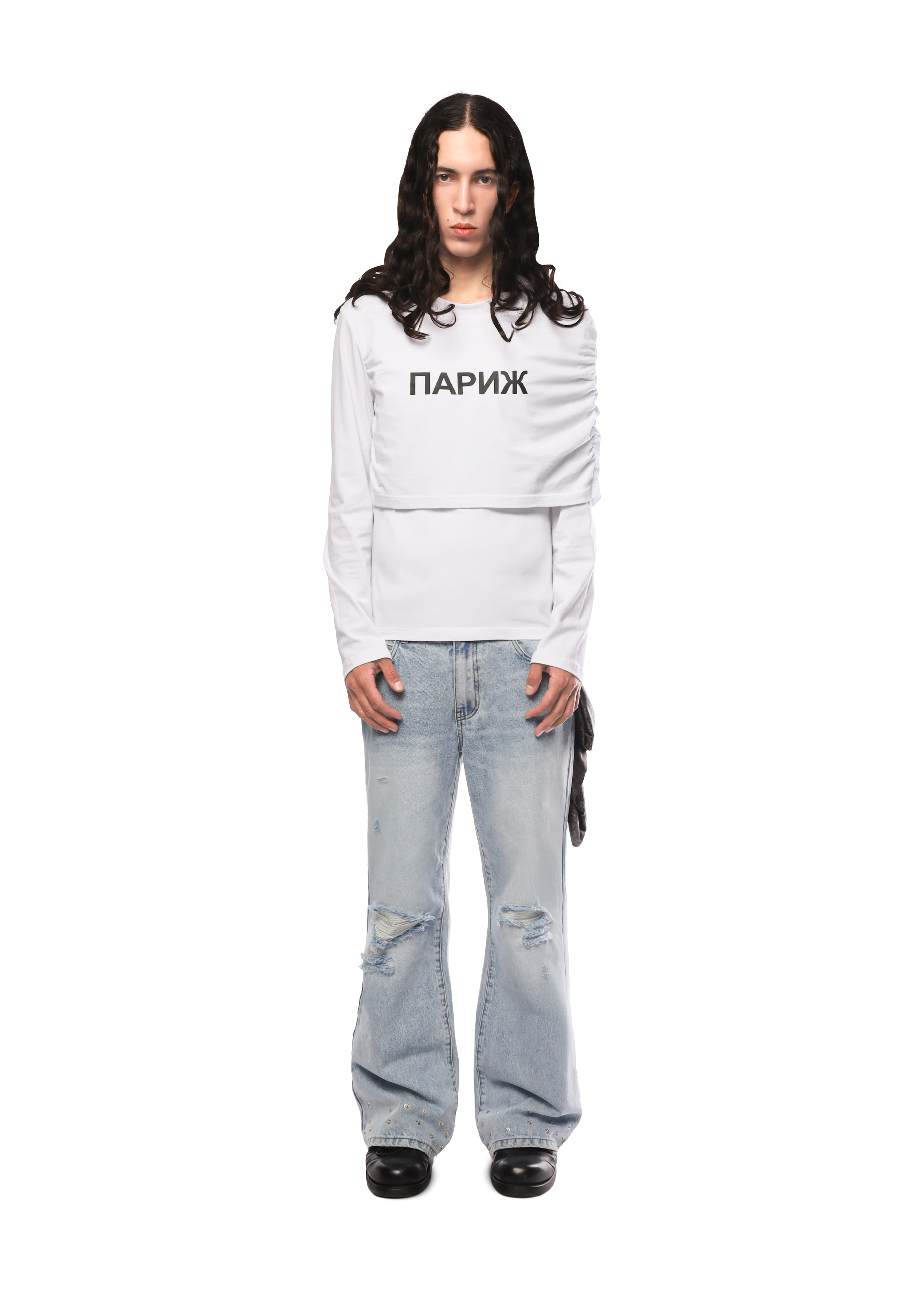 PARIS LONGSLEEVE in WHITE