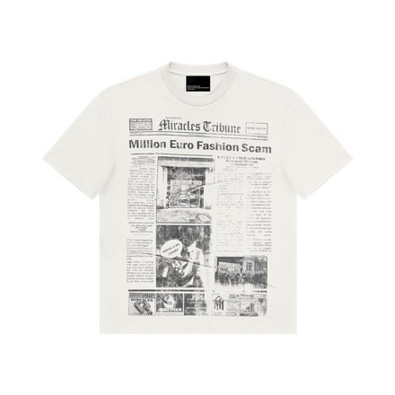 SCAM T-SHIRT in MILKY WHITE
