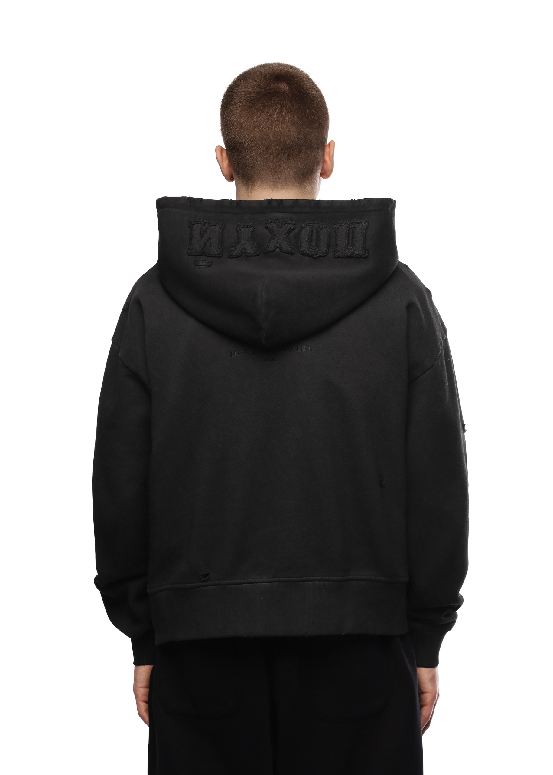 POX HOODIE in BLACK