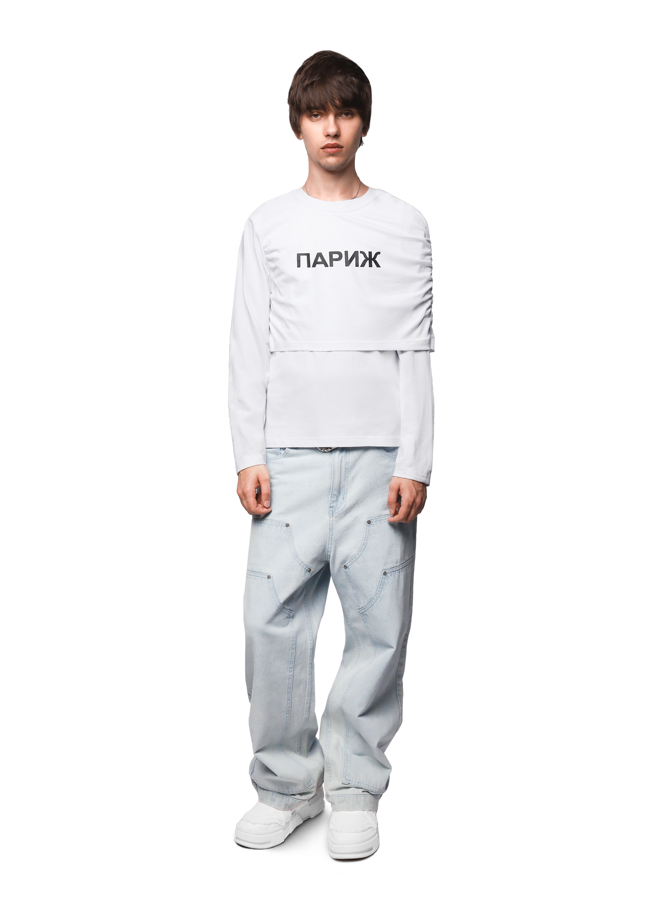 PARIS LONGSLEEVE in WHITE