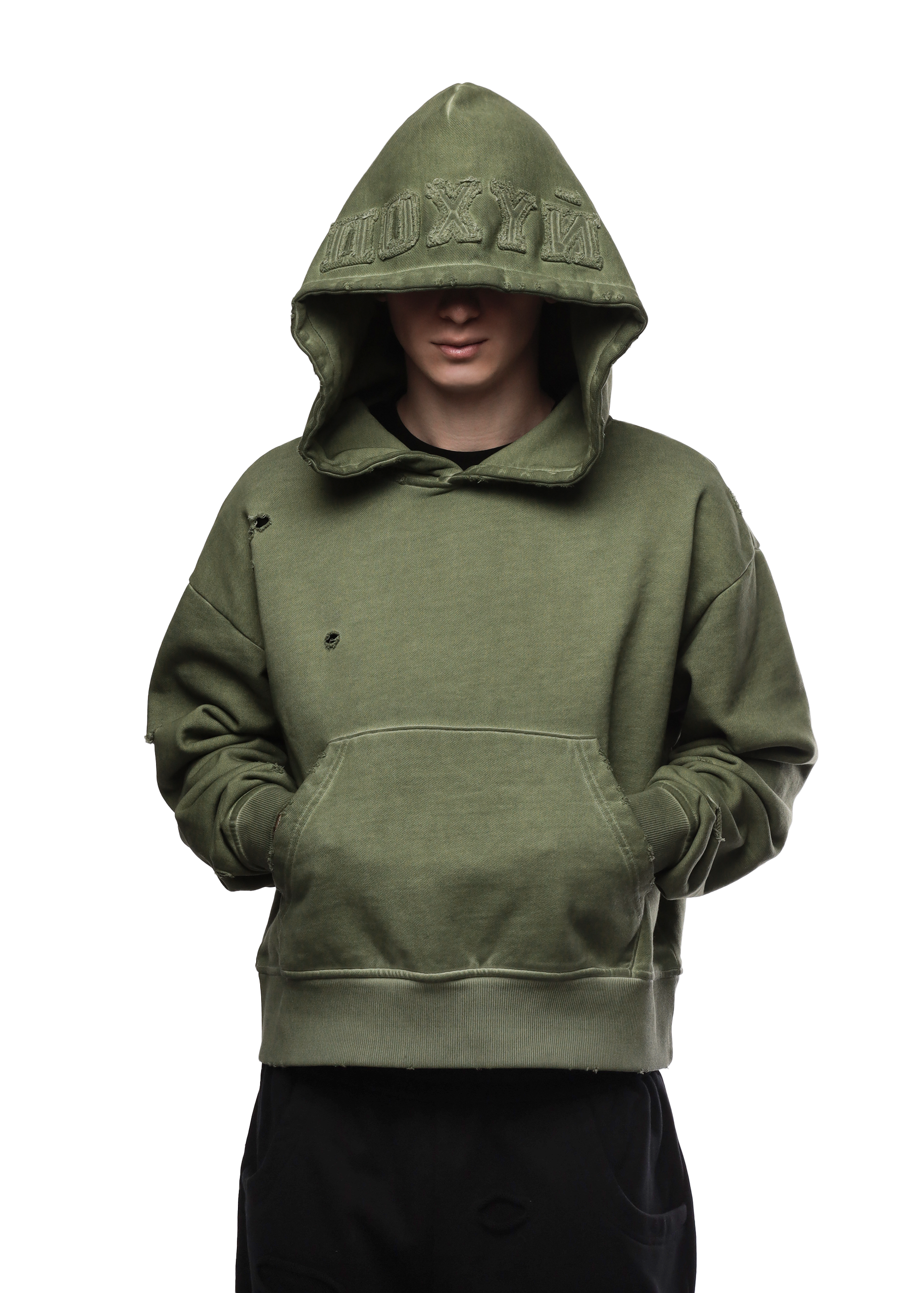 POX HOODIE in LIGHT GREEN