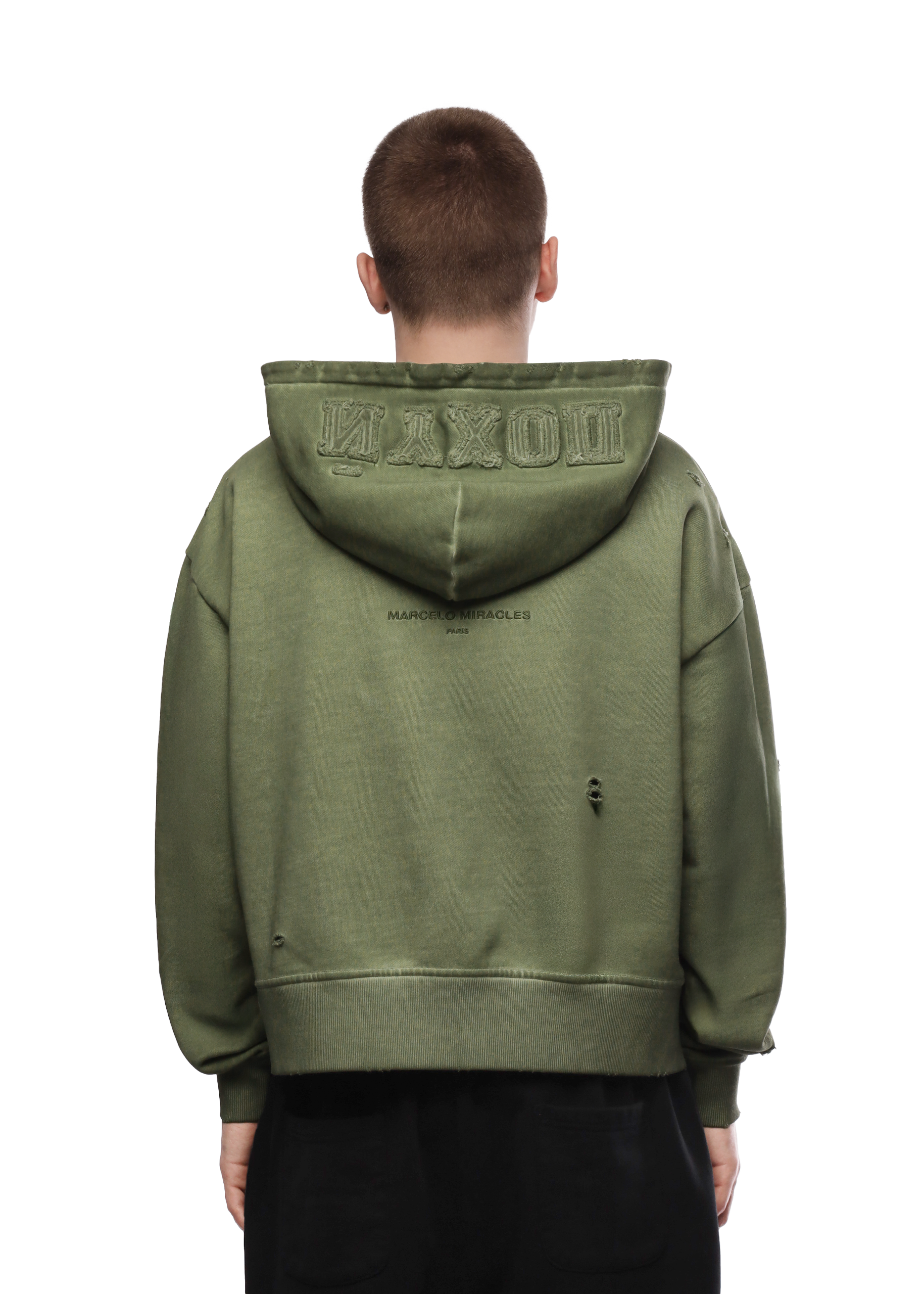 POX HOODIE in LIGHT GREEN