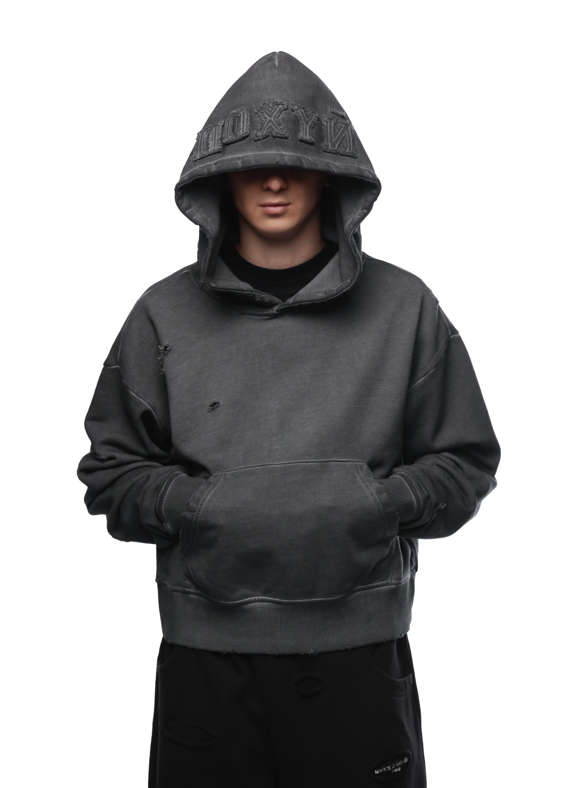POX HOODIE in GREY