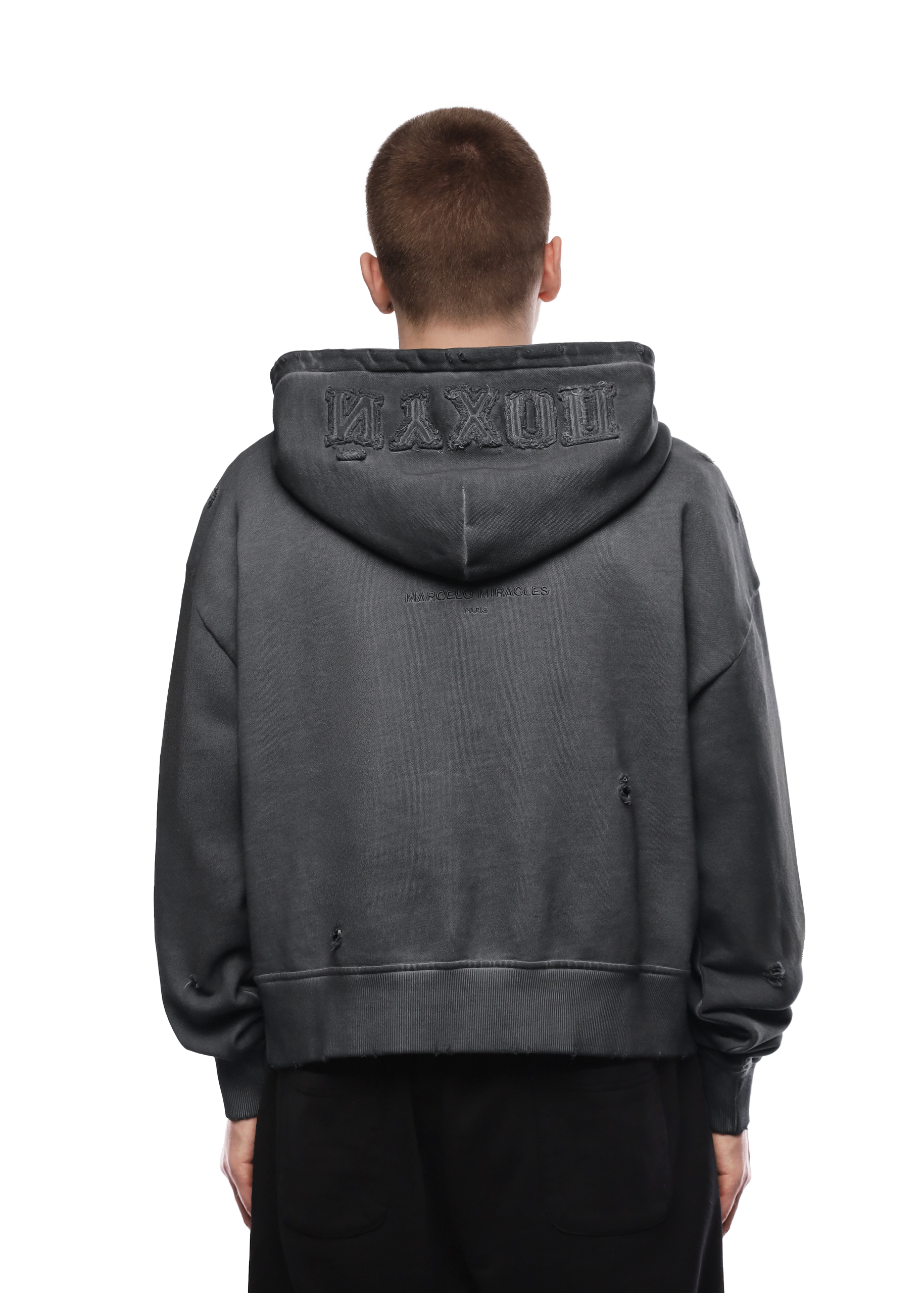 POX HOODIE in GREY