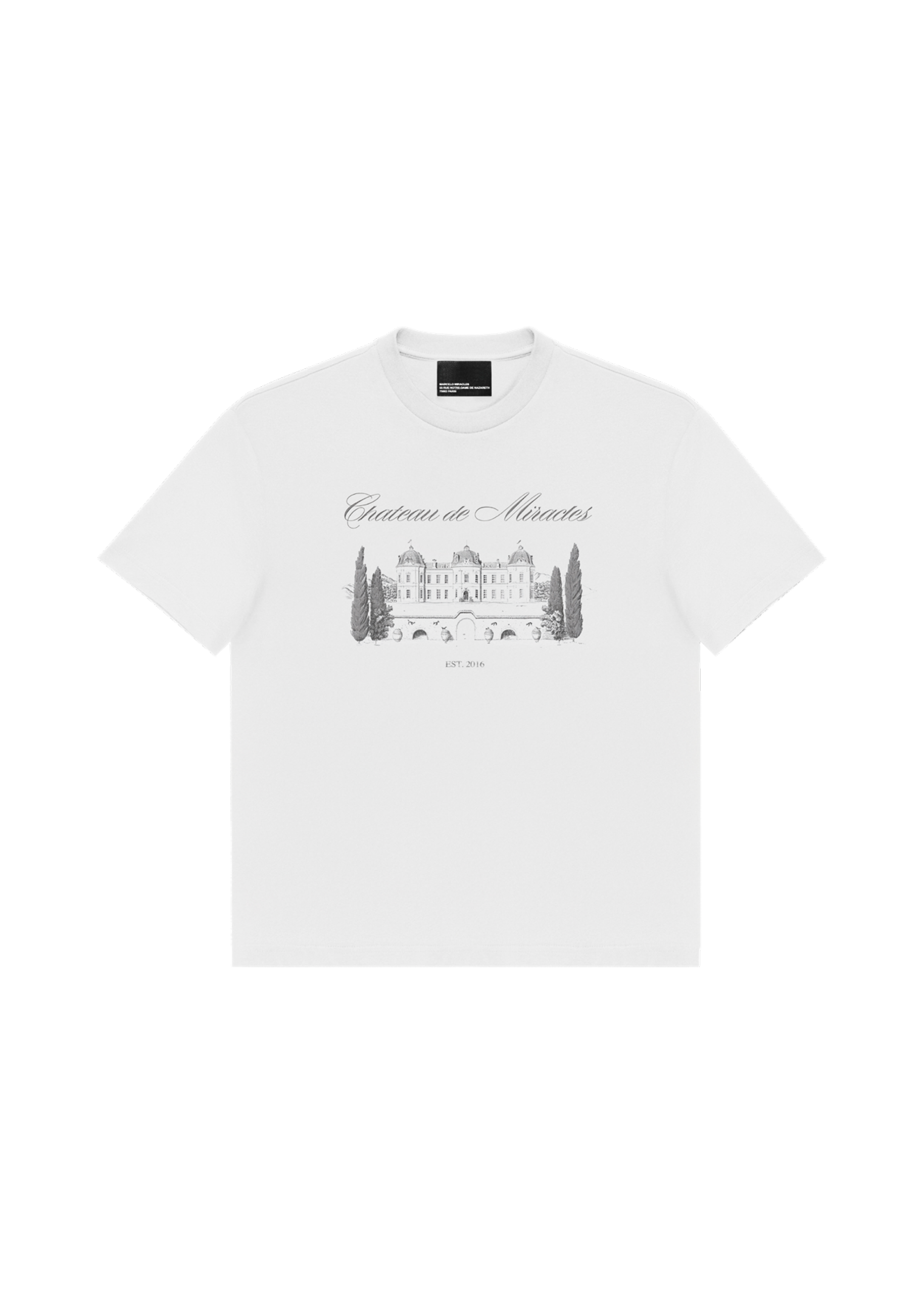 CHATEAU T-SHIRT in WHITE