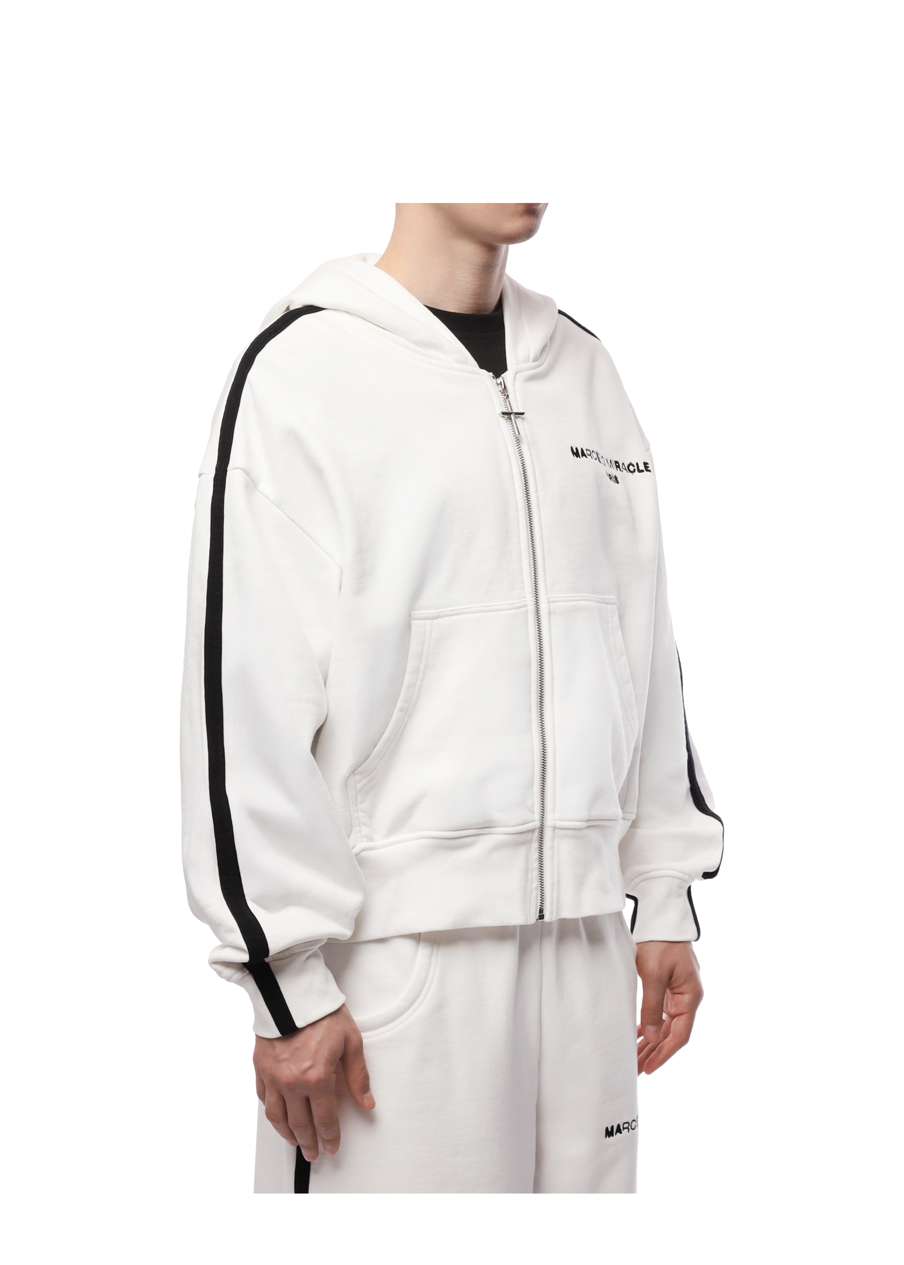 GHOST HOODIE in WHITE