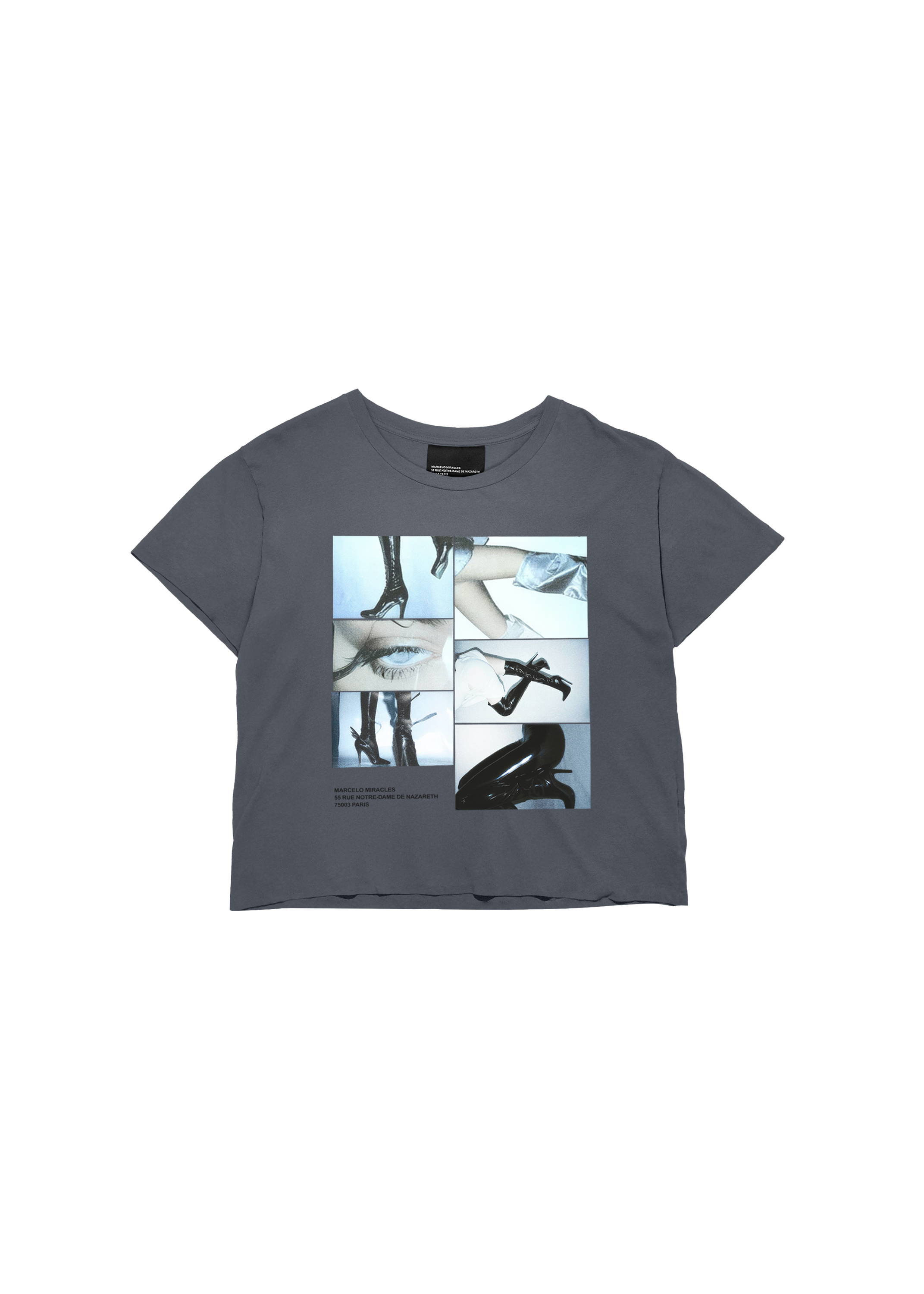 PHOTO T-SHIRT in GREY