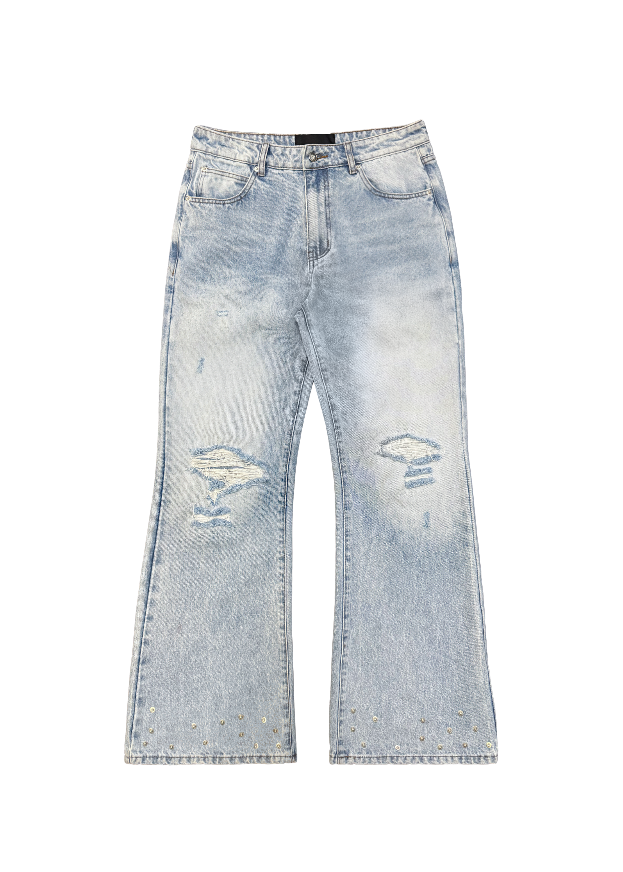 SERPENT FLARE DENIM in BLUE