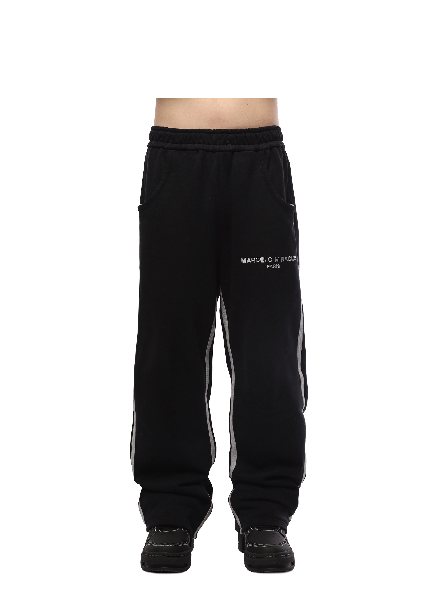 GHOST SWEATPANTS in BLACK