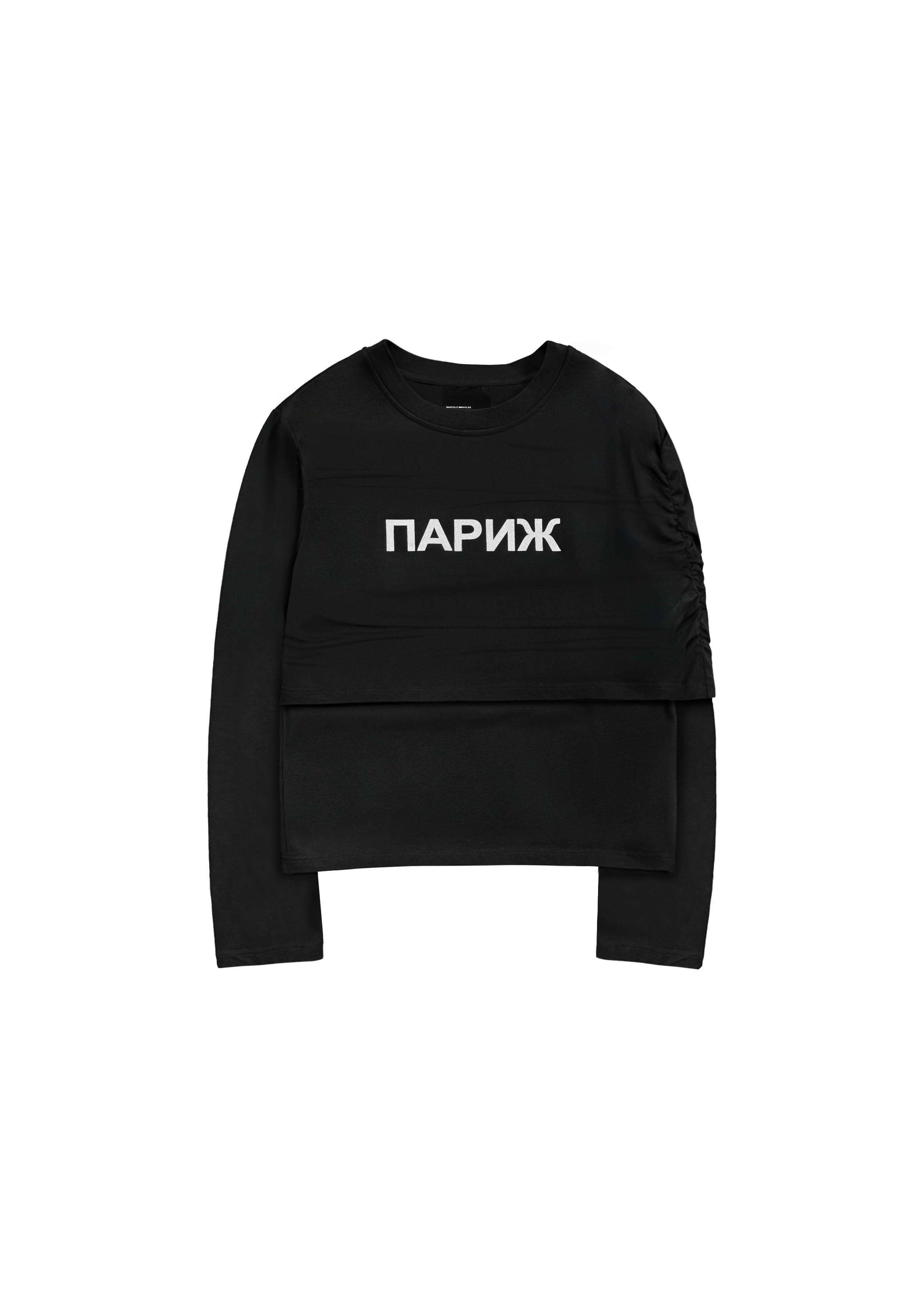 PARIS LONGSLEEVE in BLACK