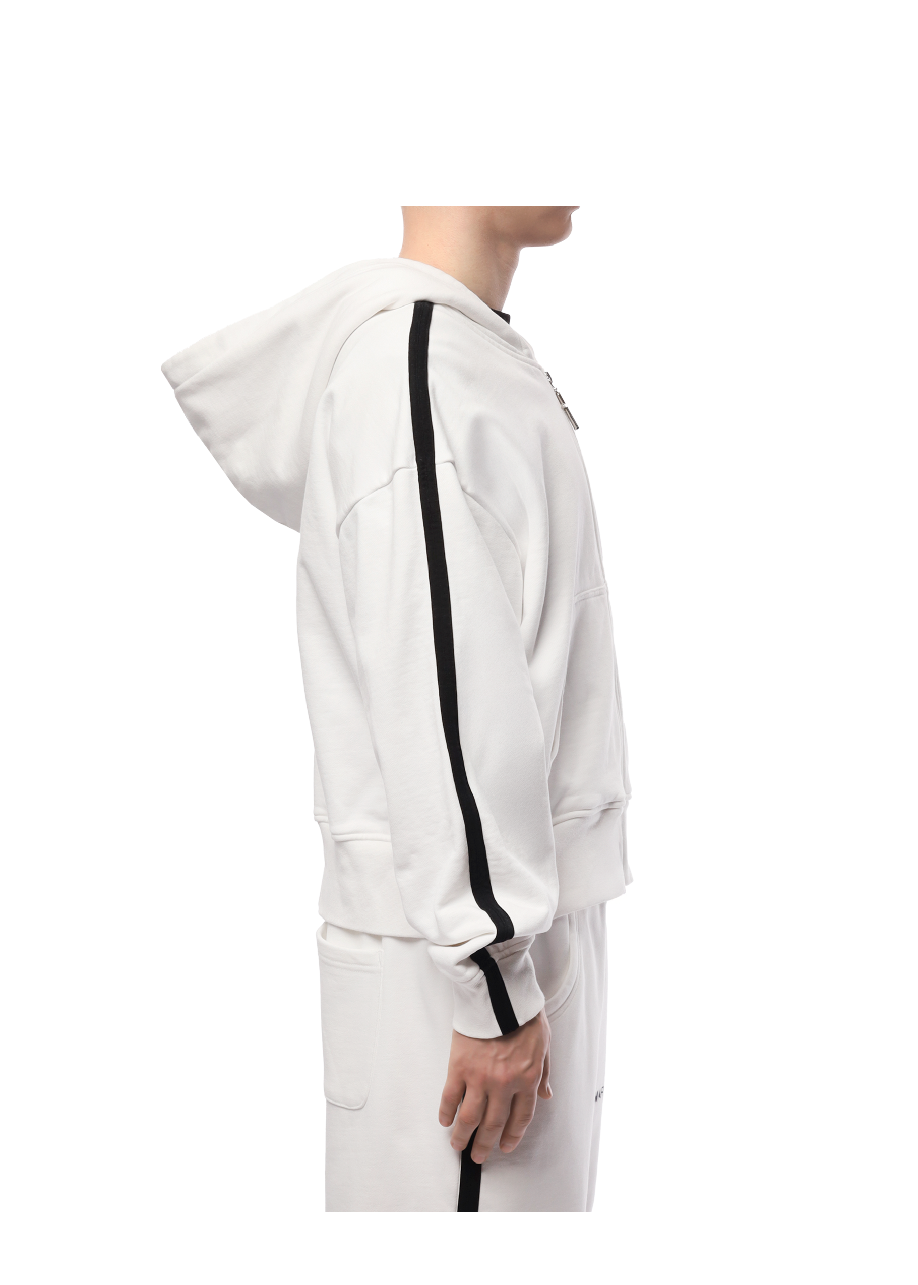 GHOST HOODIE in WHITE
