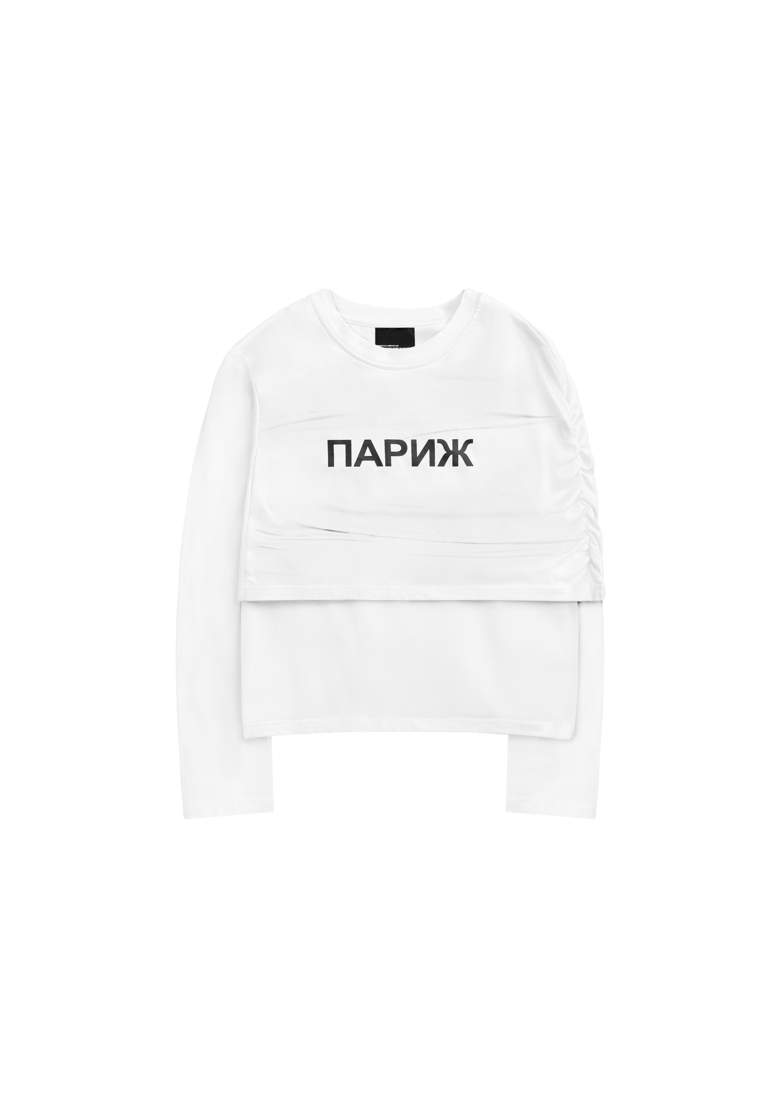 PARIS LONGSLEEVE in WHITE