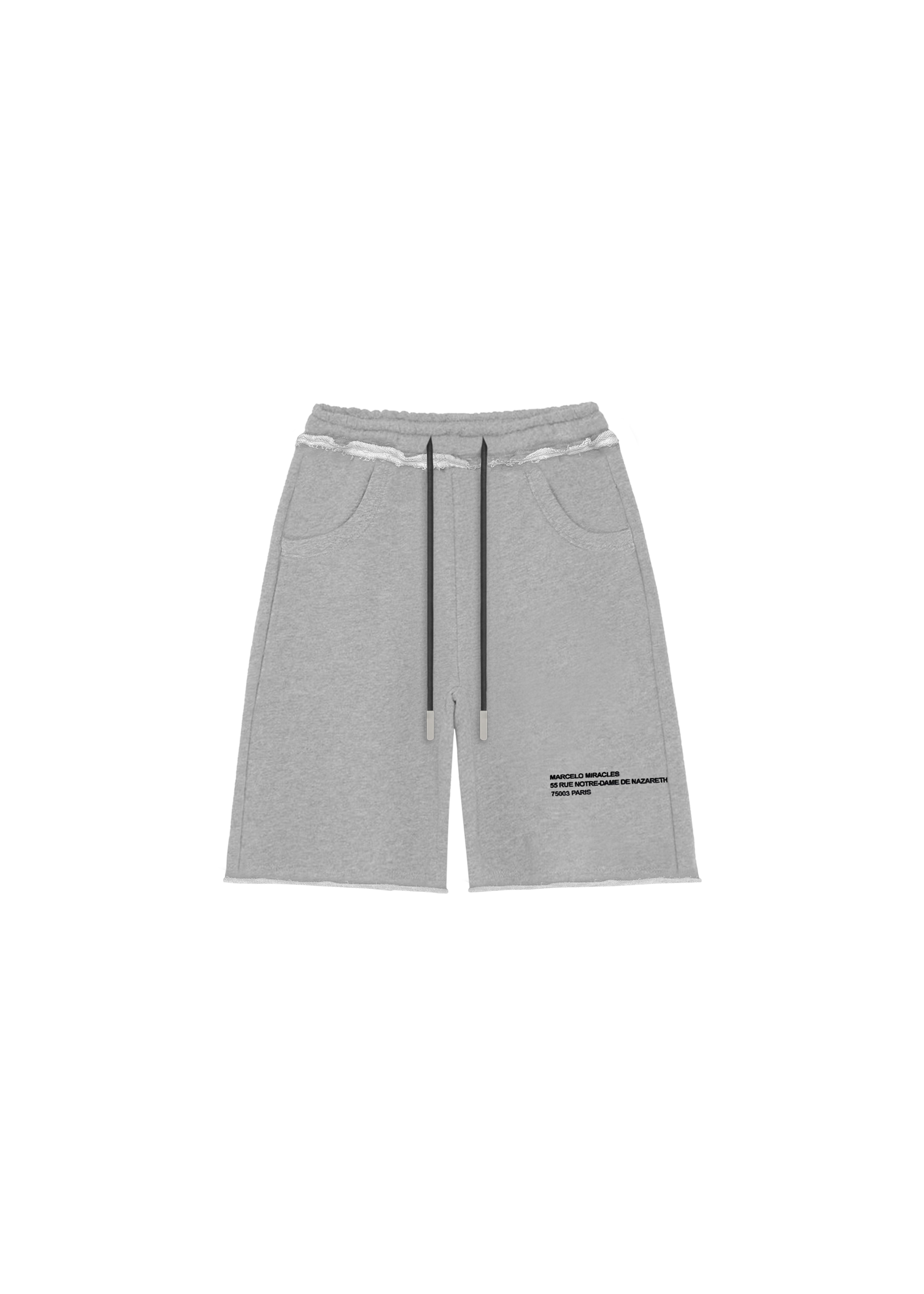 ADDRESS LOGO SHORTS in GREY
