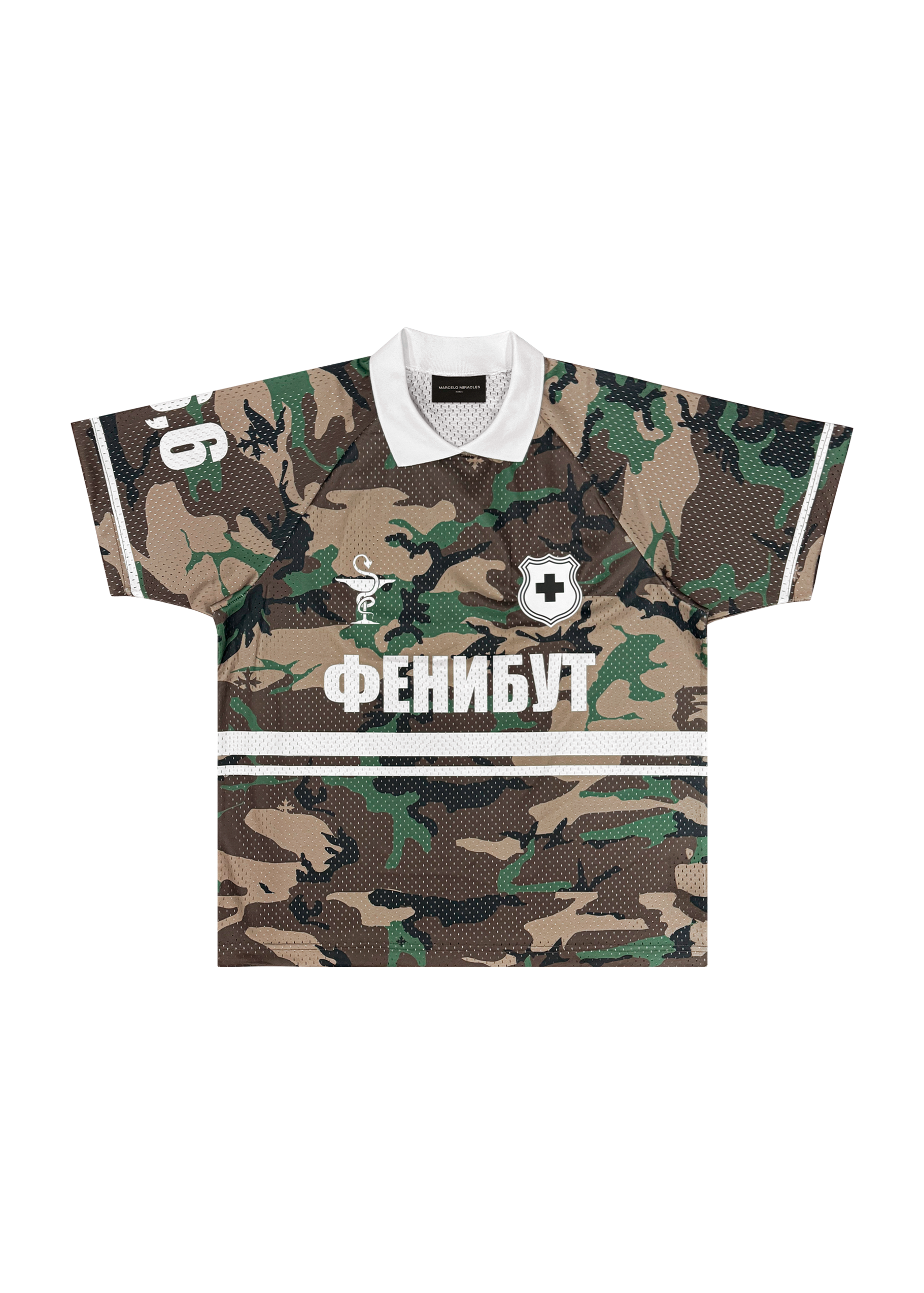 PHENIBUT JERSEY in GREEN CAMO feat. MANYFACES