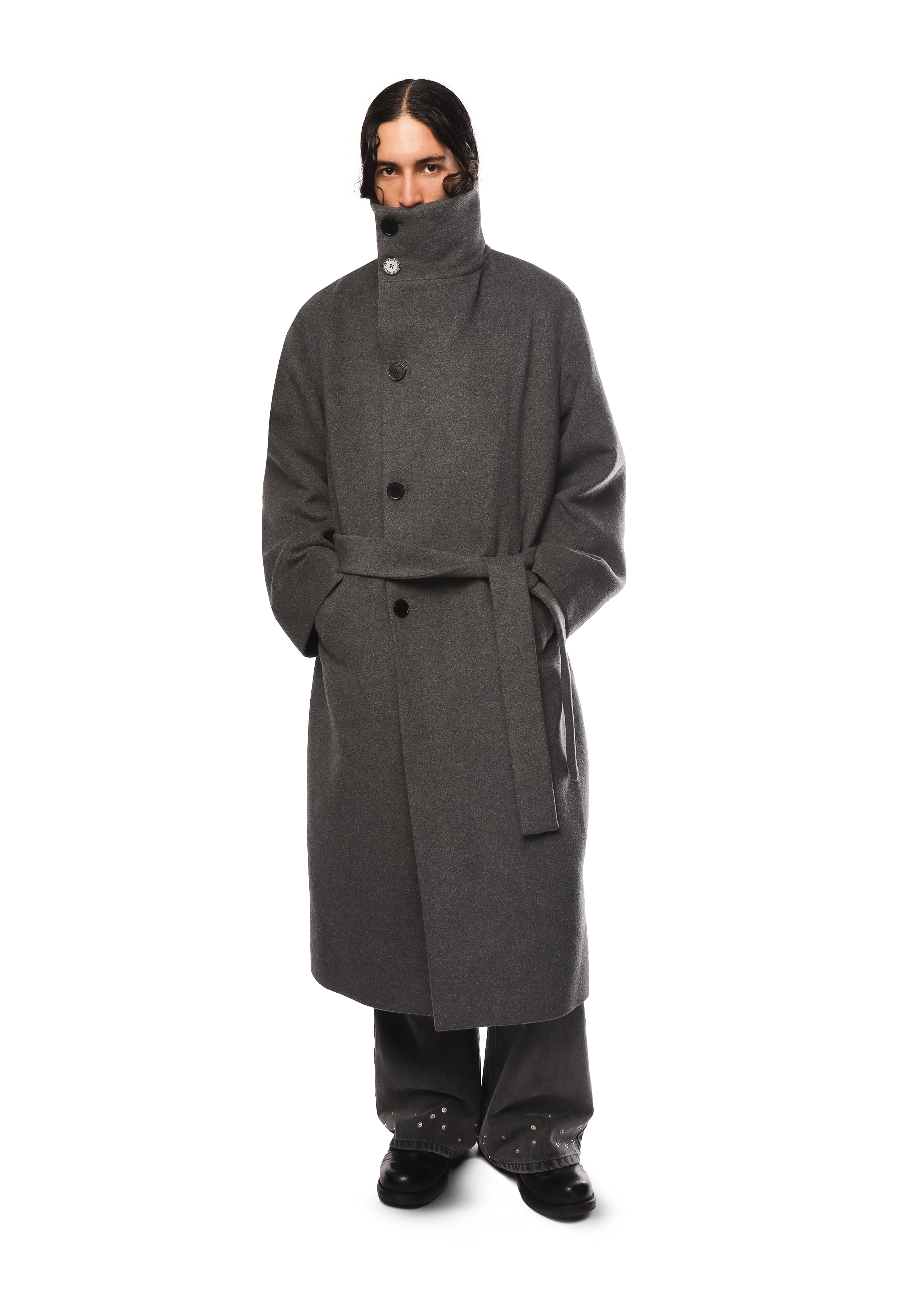 LA SEINE COAT in GREY