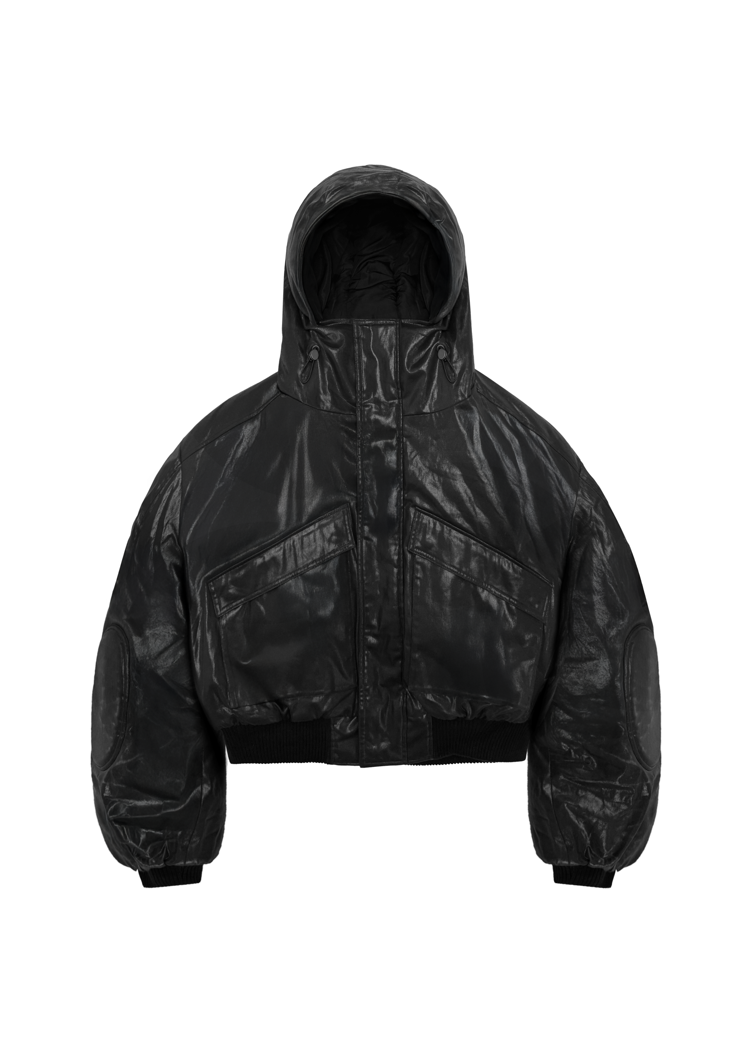 SIBERIA BOMBER in BLACK