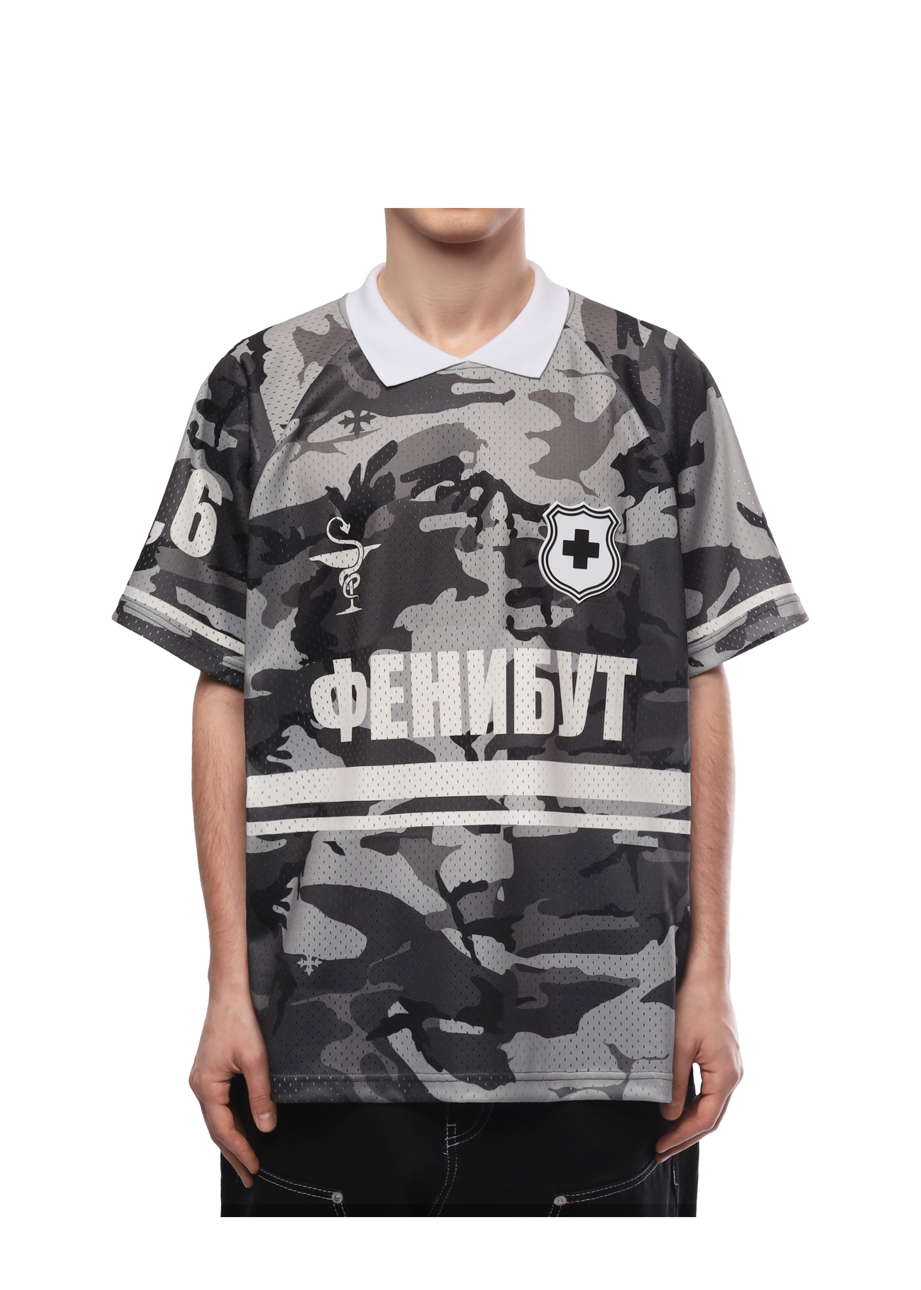 PHENIBUT JERSEY in GREY CAMO feat. MANYFACES