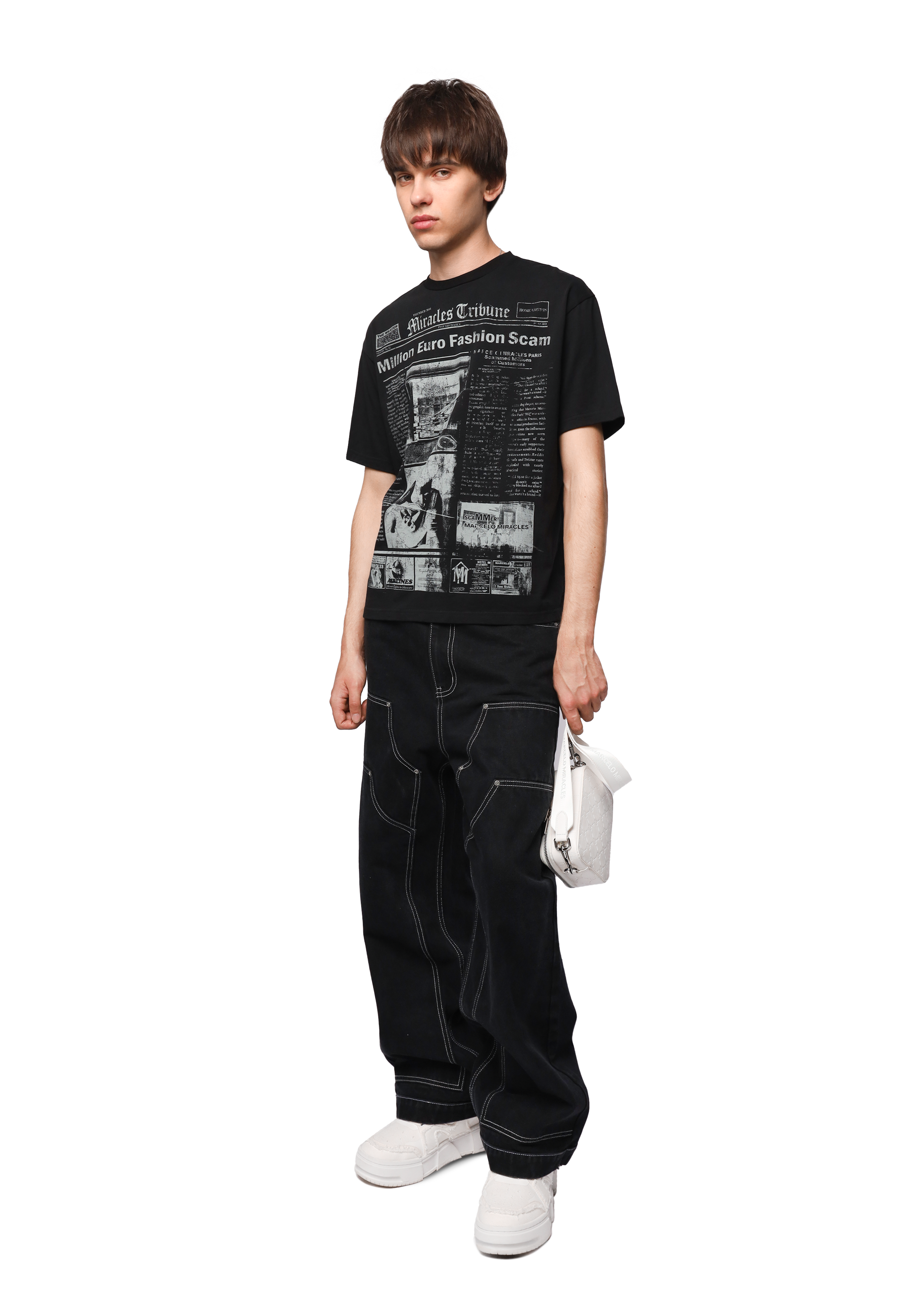 SCAM T-SHIRT in BLACK