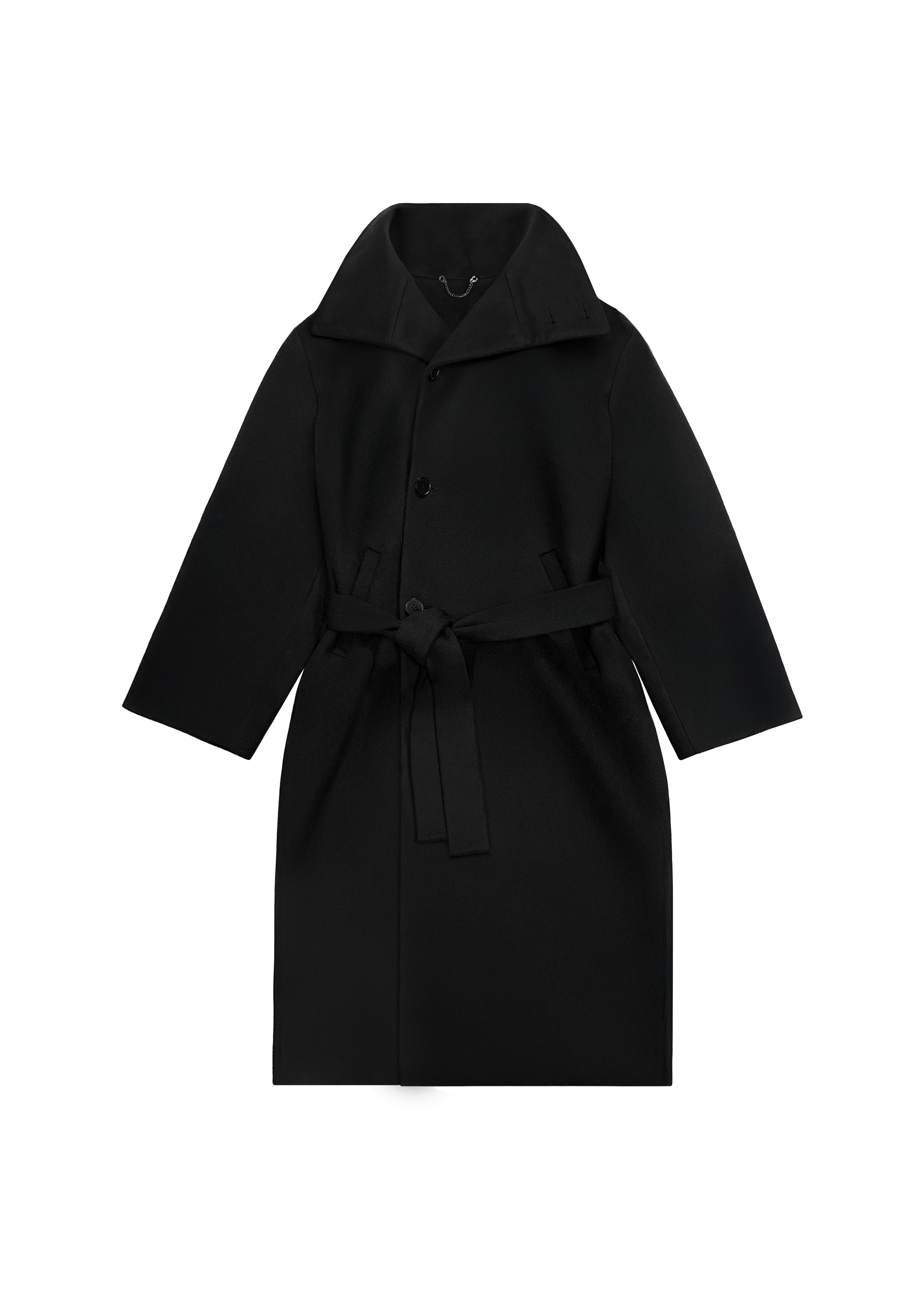 LA SEINE COAT in BLACK