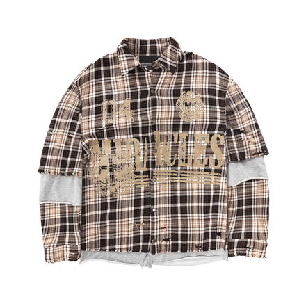 FRAGMENT SHIRT in BEIGE