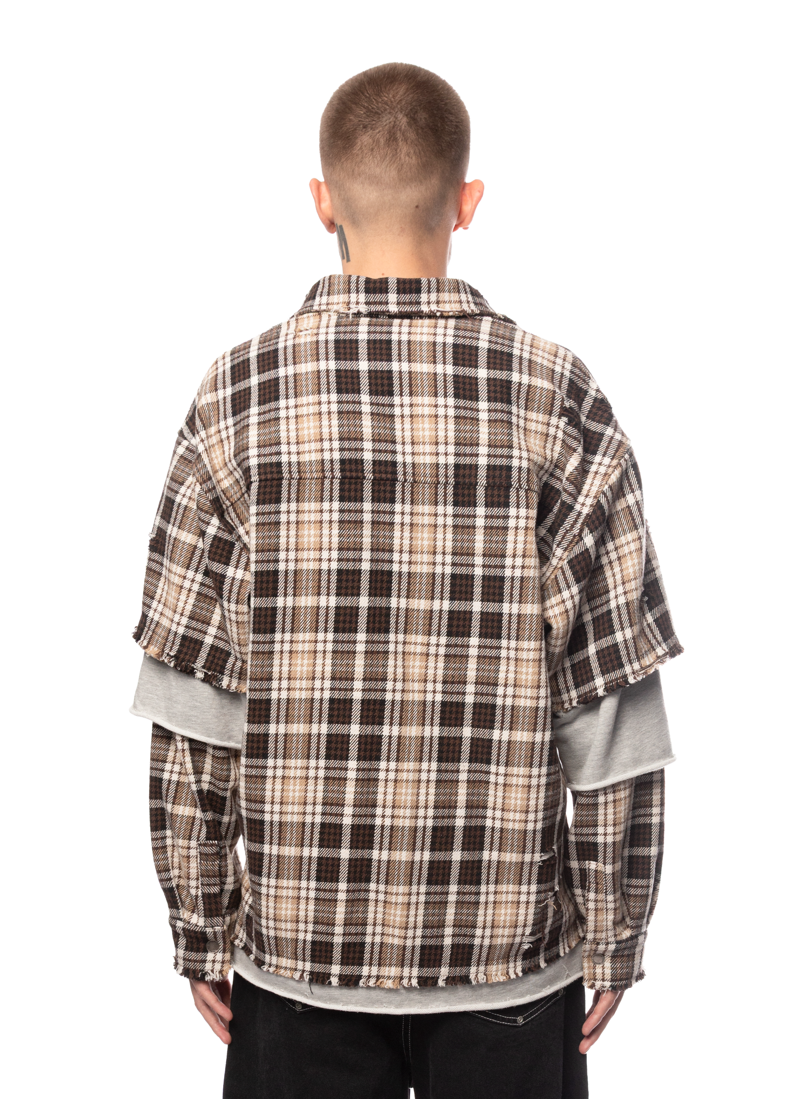 FRAGMENT SHIRT in BEIGE