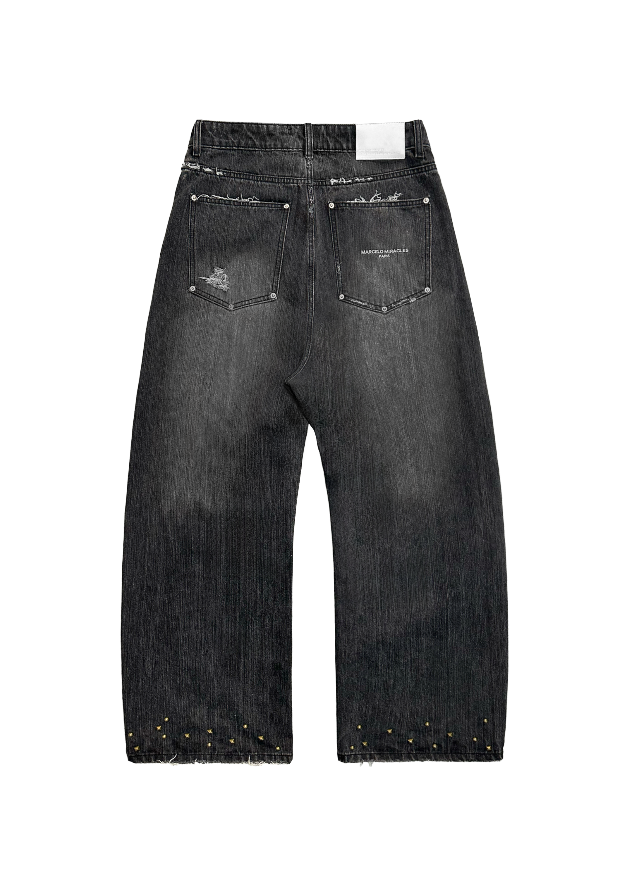 27 CLUB DISTRESSED DENIM in GREY