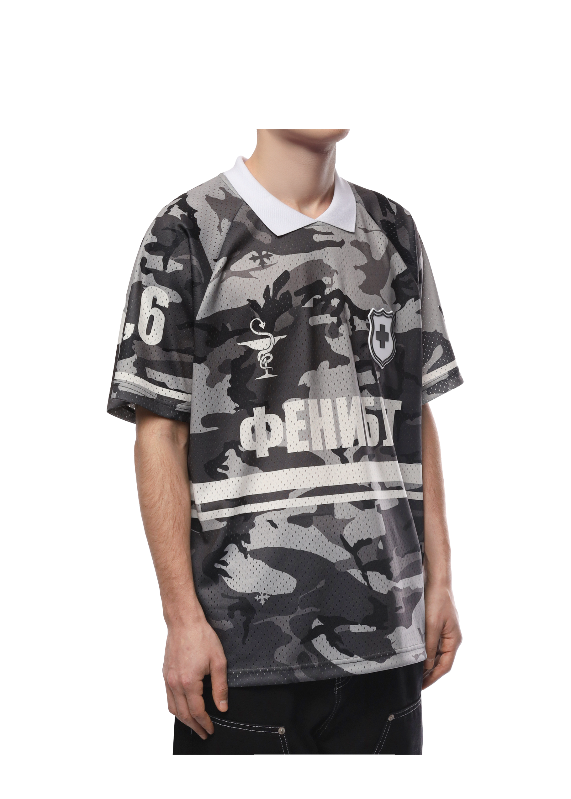 PHENIBUT JERSEY in GREY CAMO feat. MANYFACES