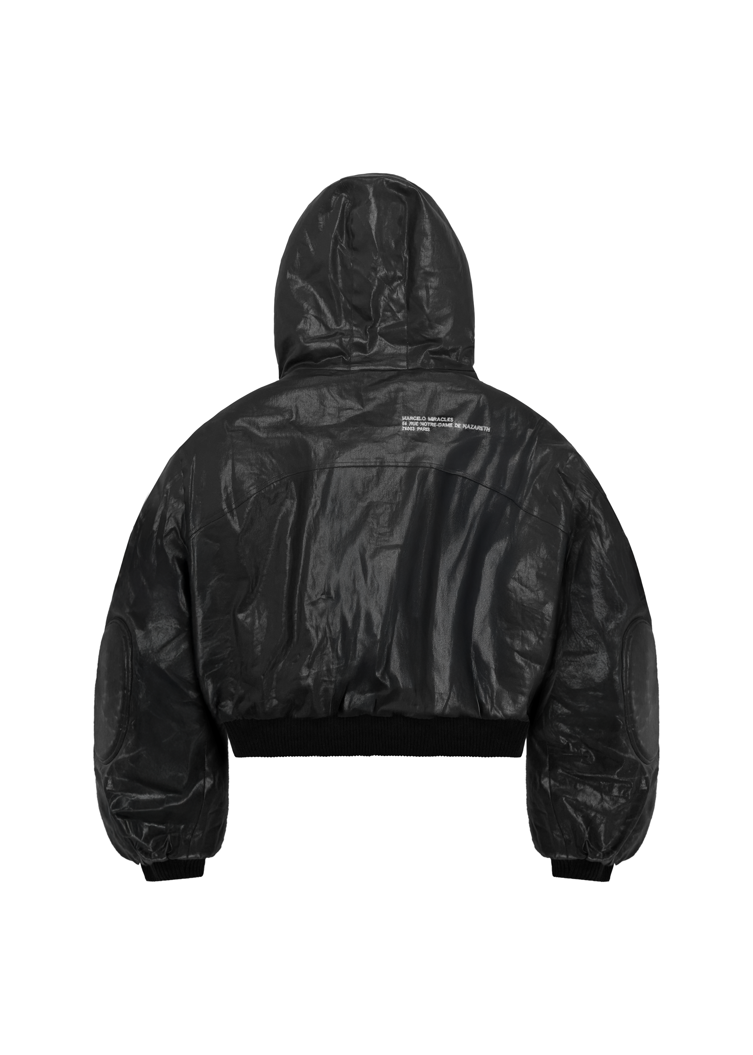 SIBERIA BOMBER in BLACK