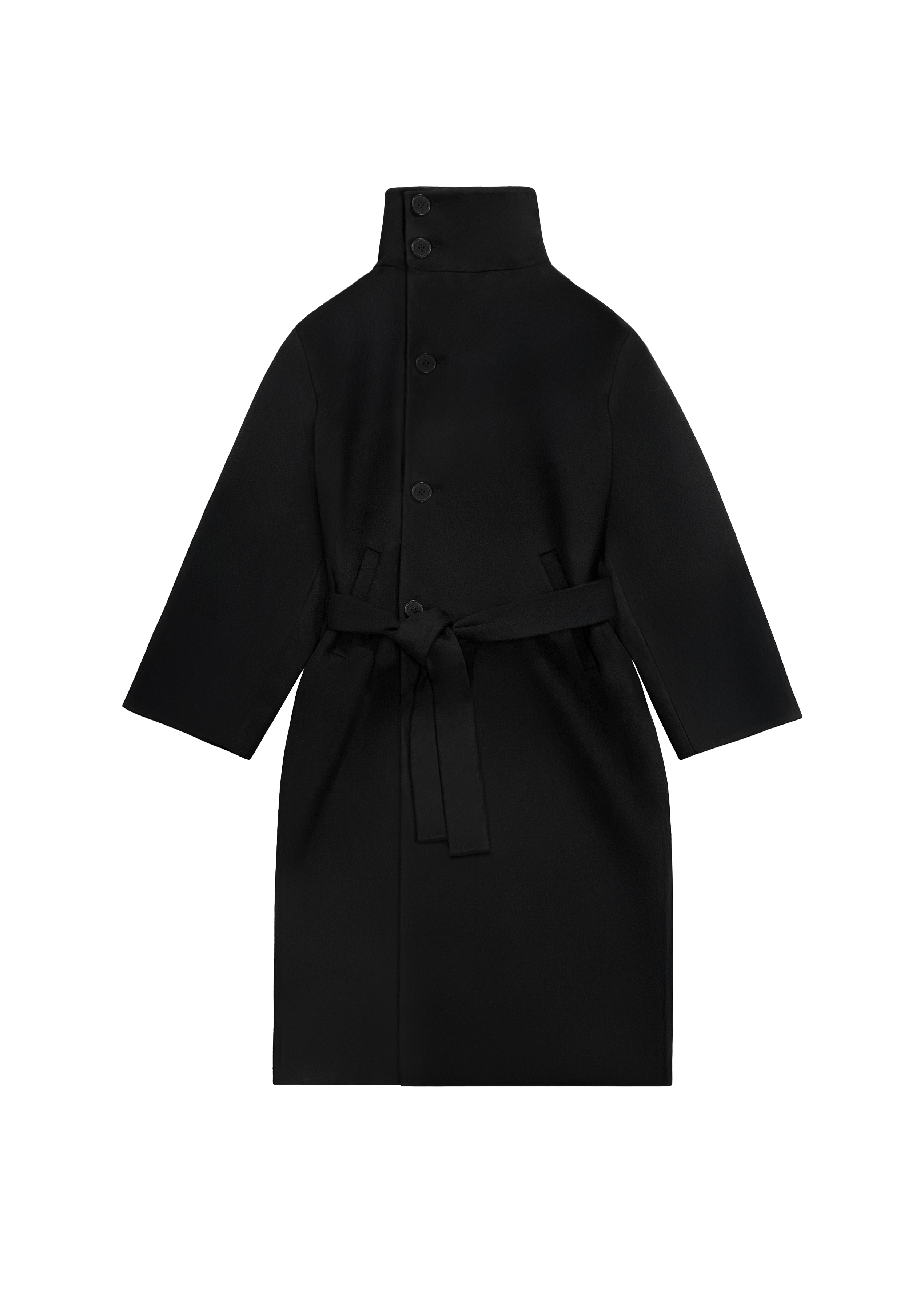 LA SEINE COAT in BLACK