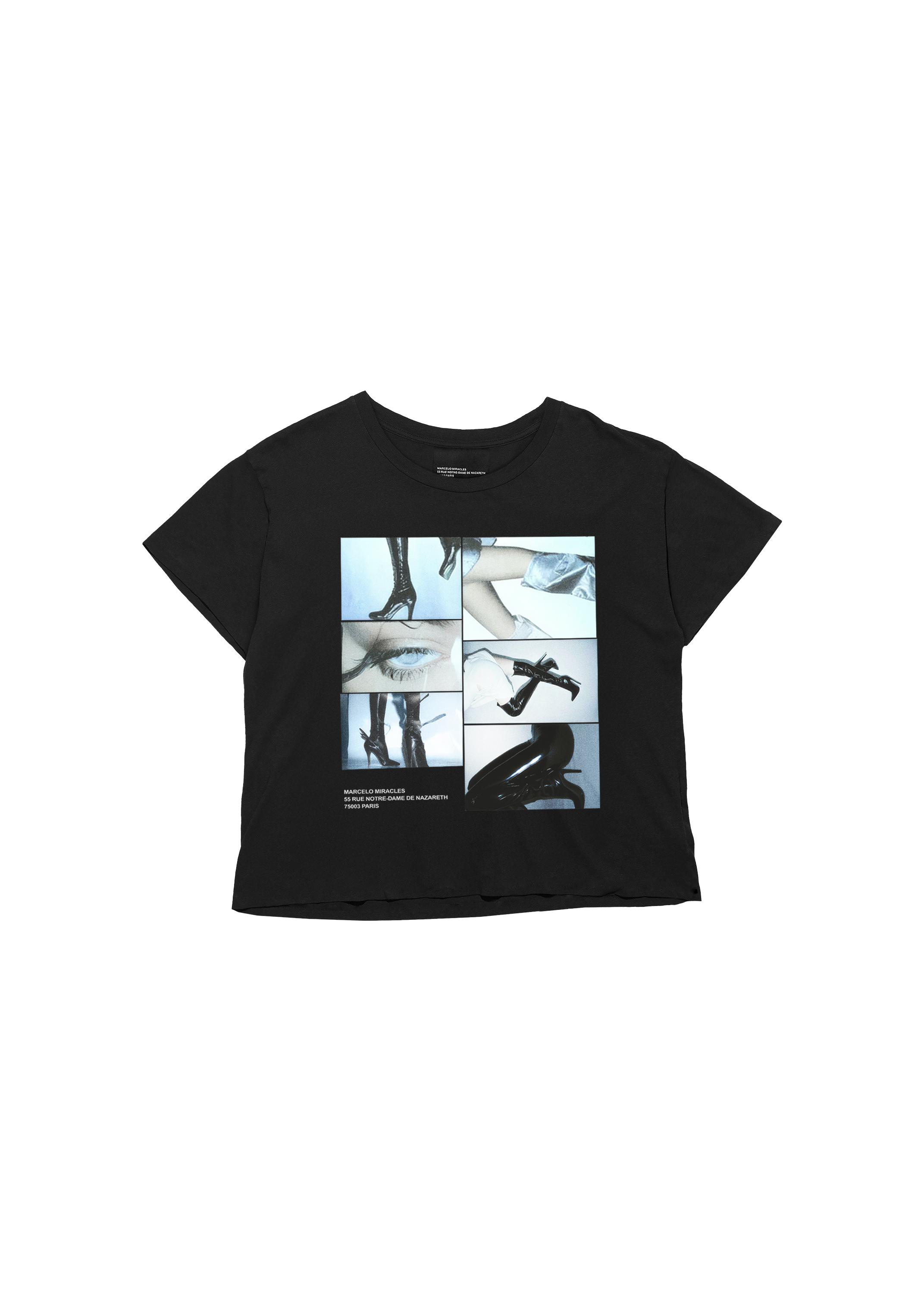 PHOTO T-SHIRT in BLACK