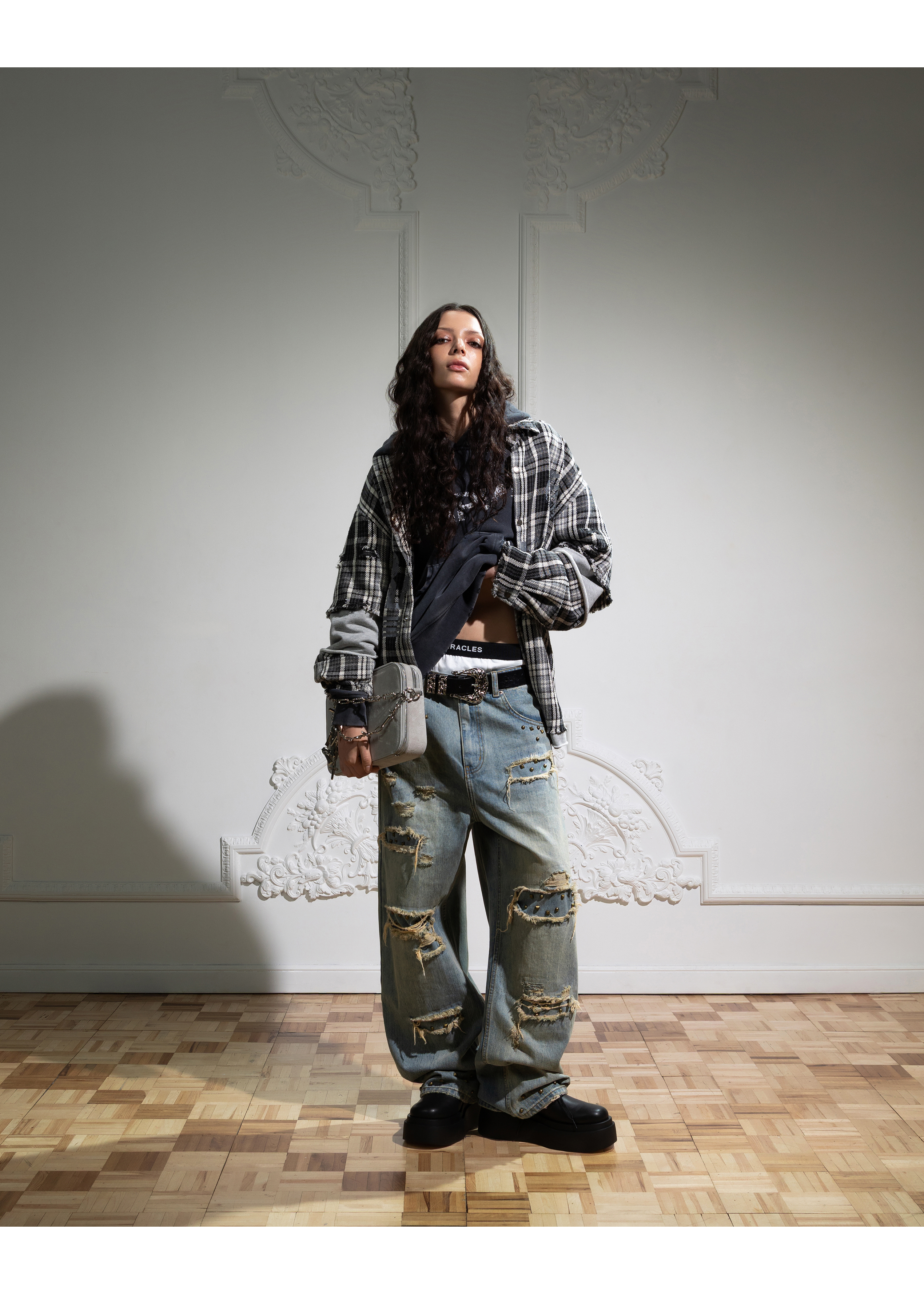 FRAGMENT SHIRT in GREY