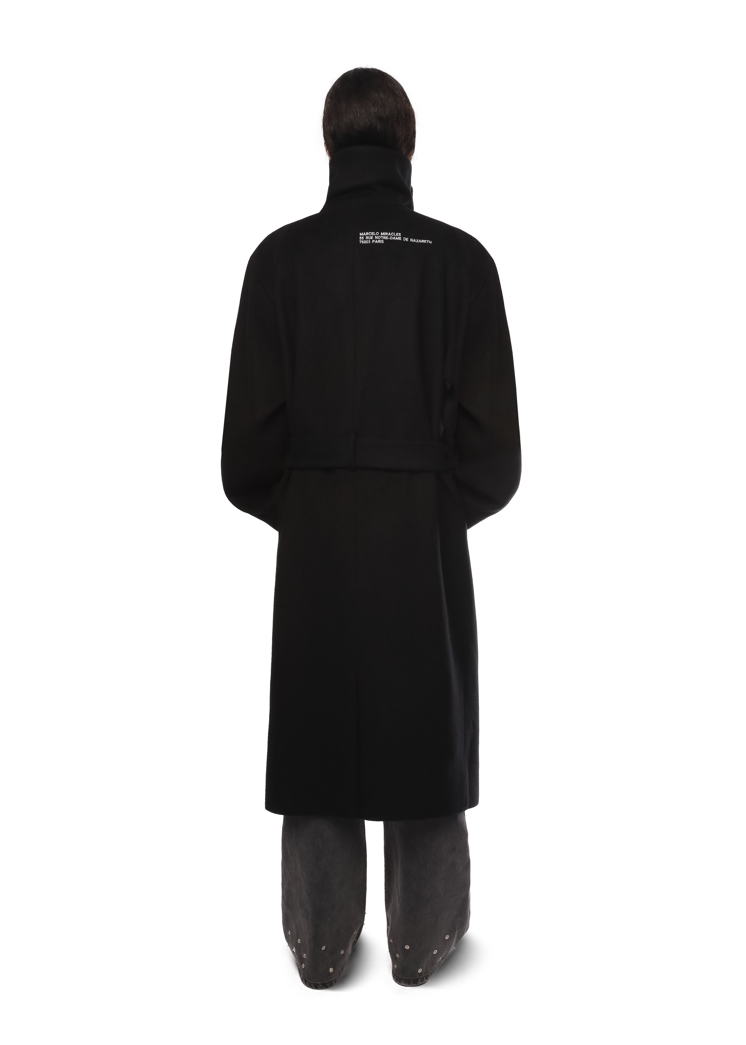 LA SEINE COAT in BLACK