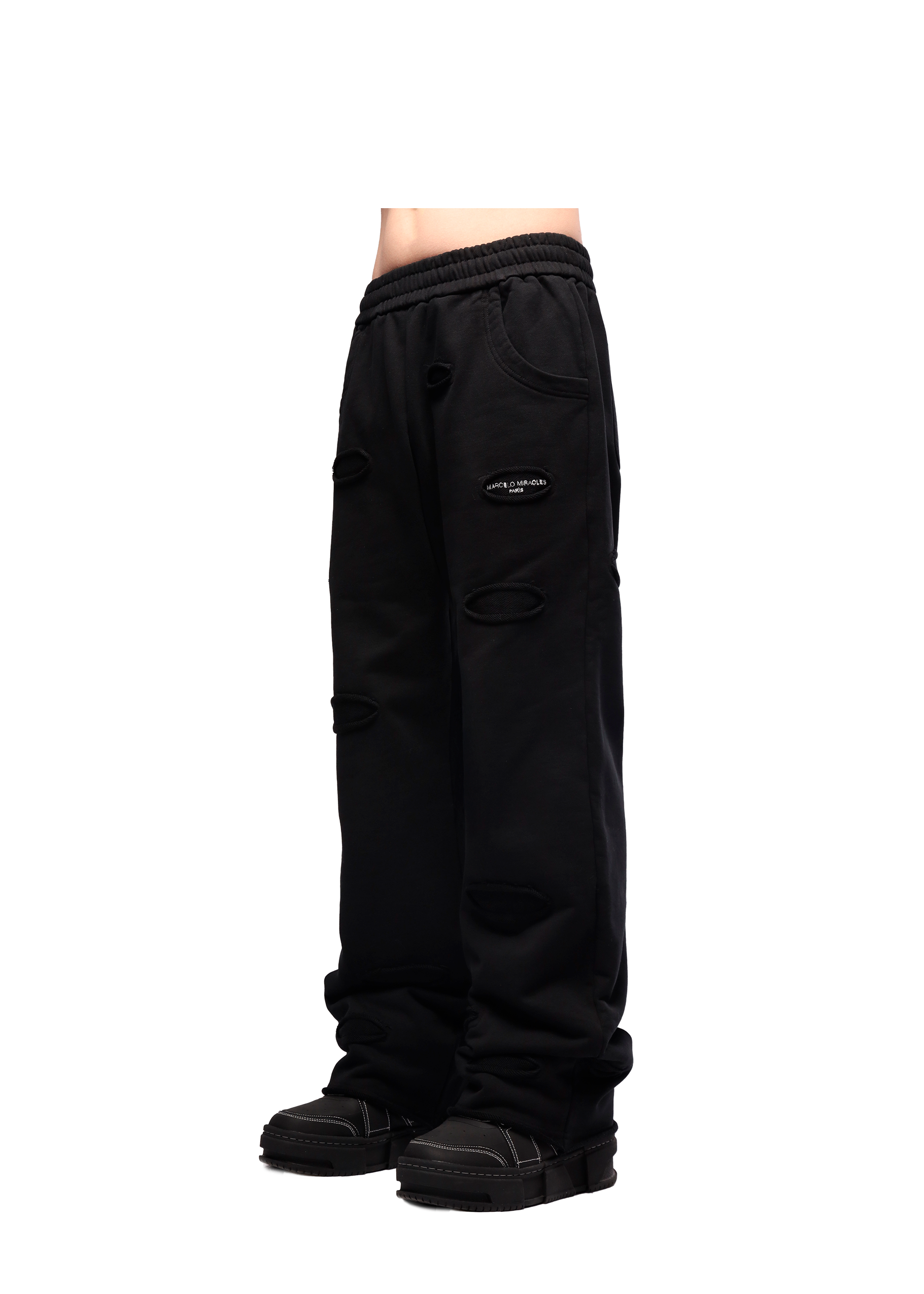 BULLET SWEATPANTS in BLACK