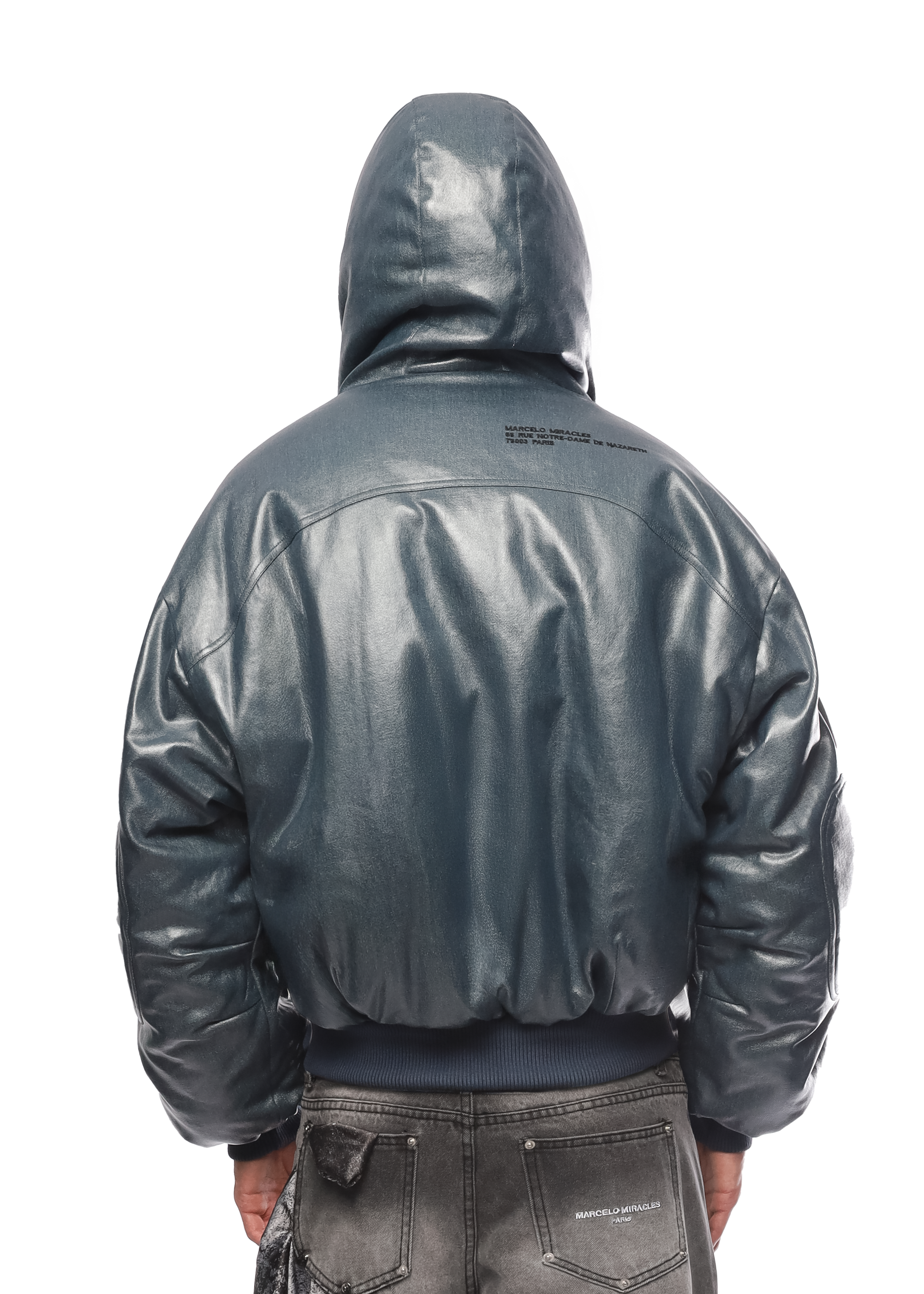 SIBERIA BOMBER in BLUE