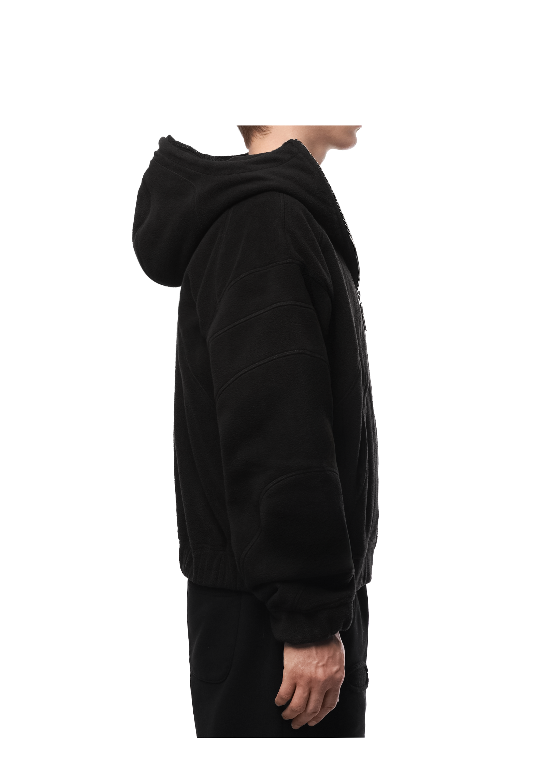 GHOST FLEECE in BLACK