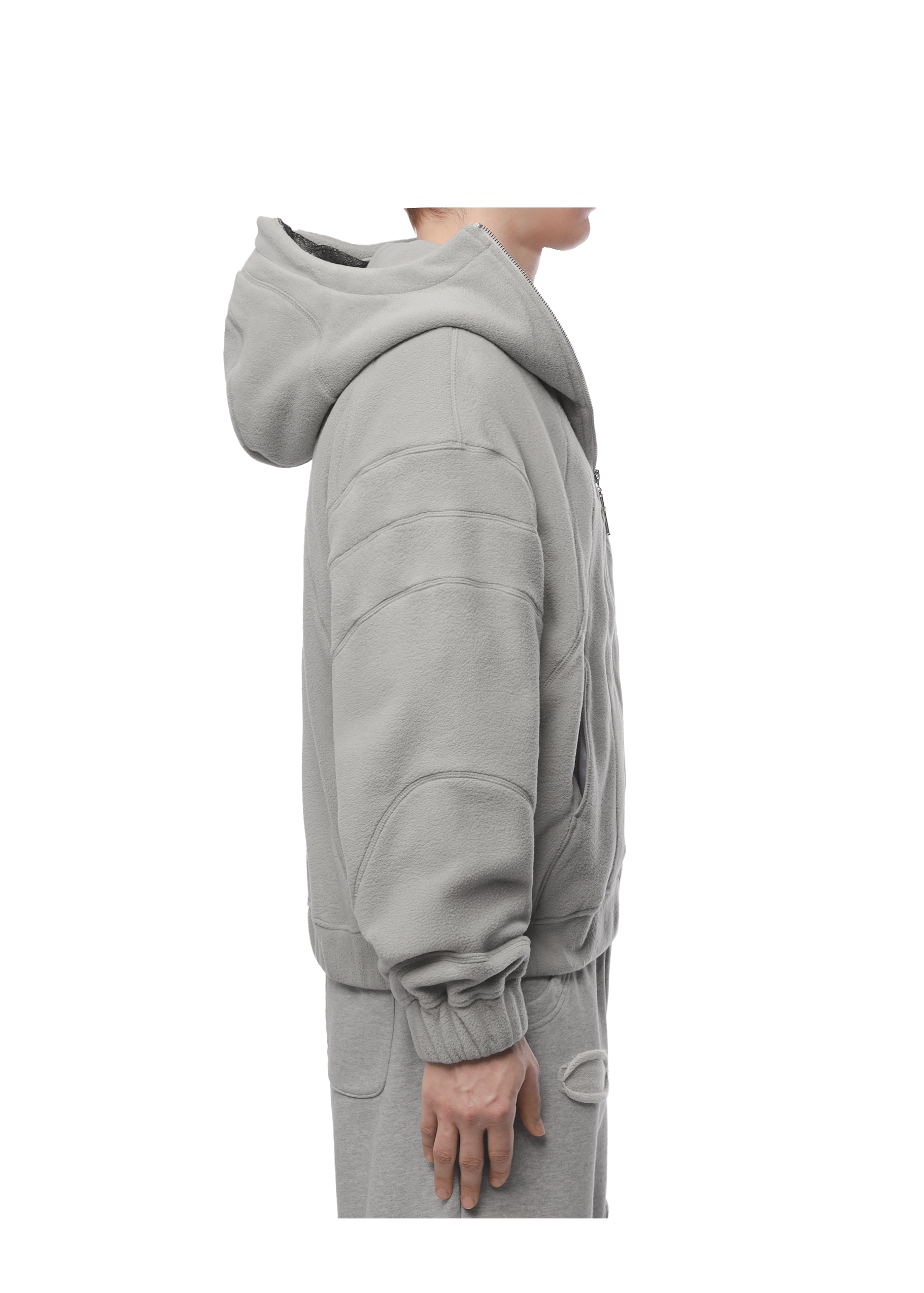 GHOST FLEECE in GREY