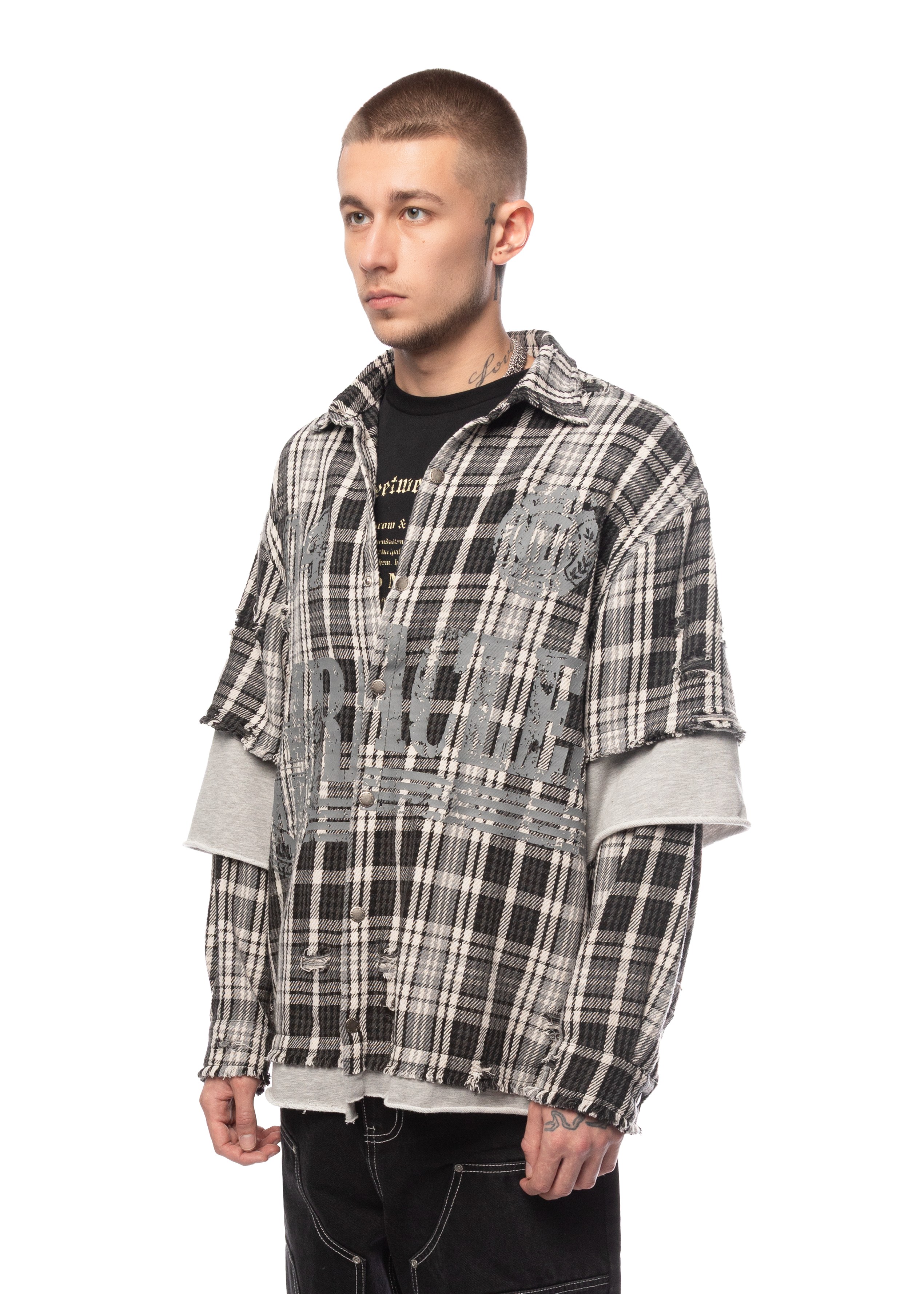 FRAGMENT SHIRT in GREY