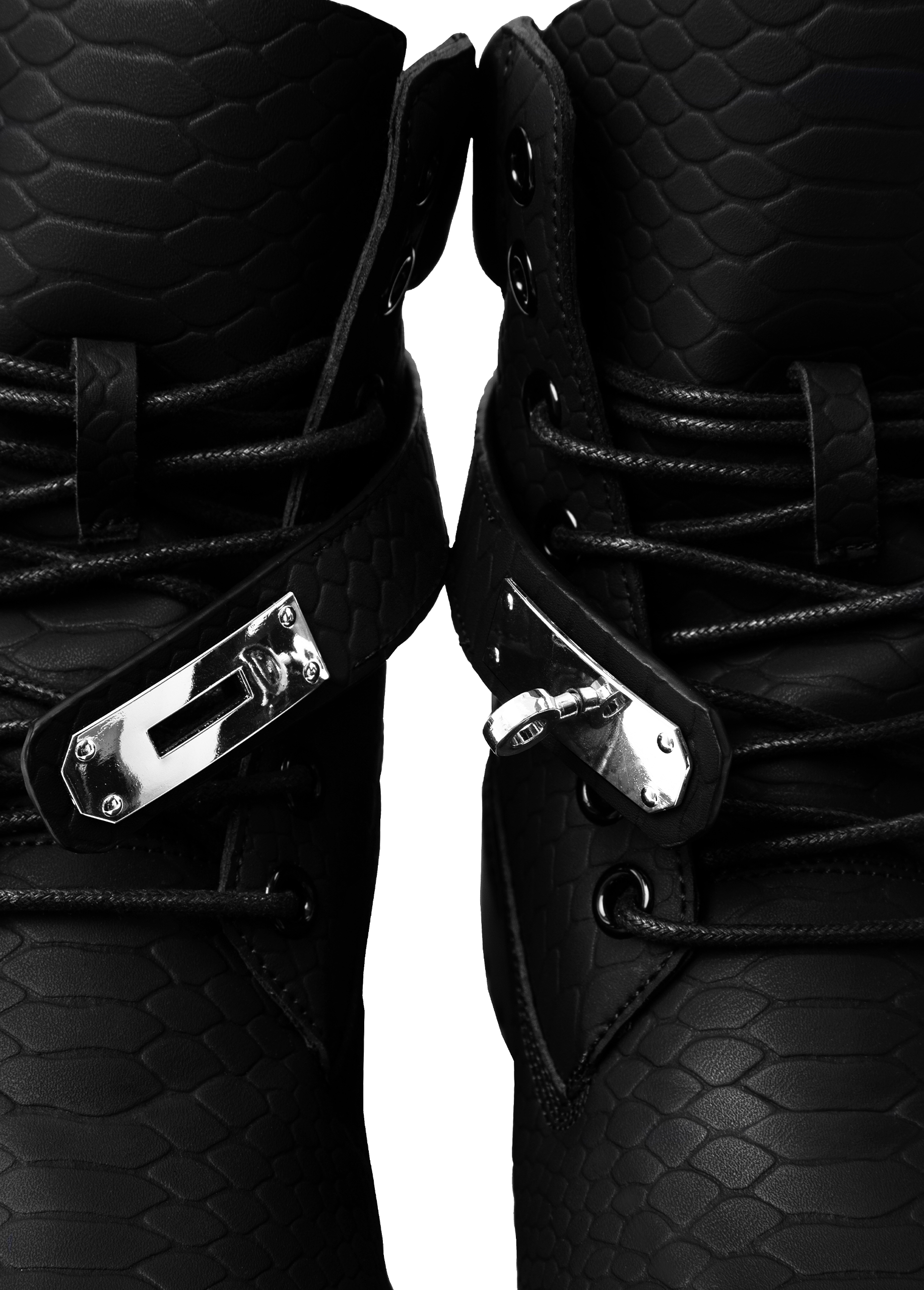 BOOTLEG BOOTS in BLACK