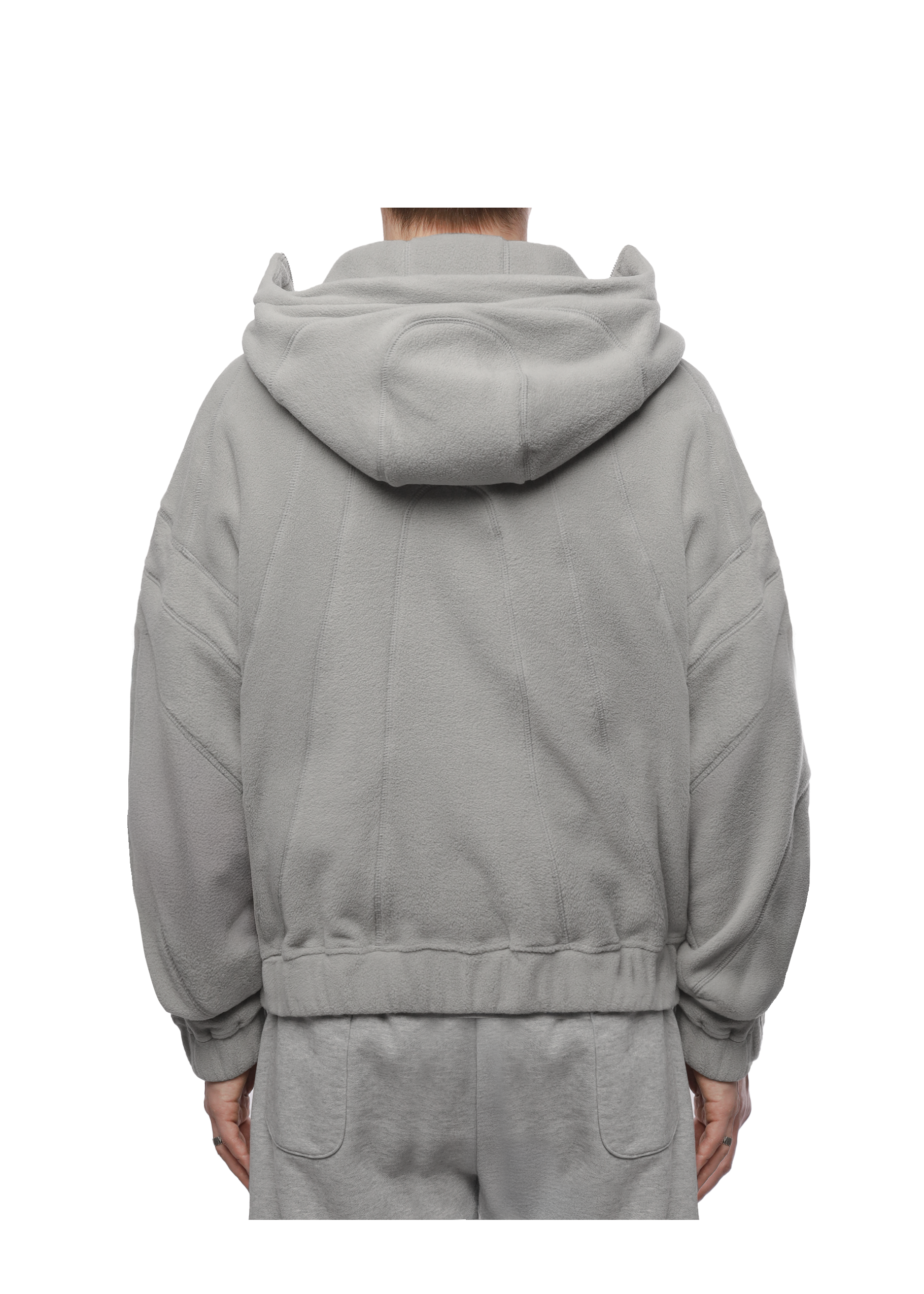 GHOST FLEECE in GREY