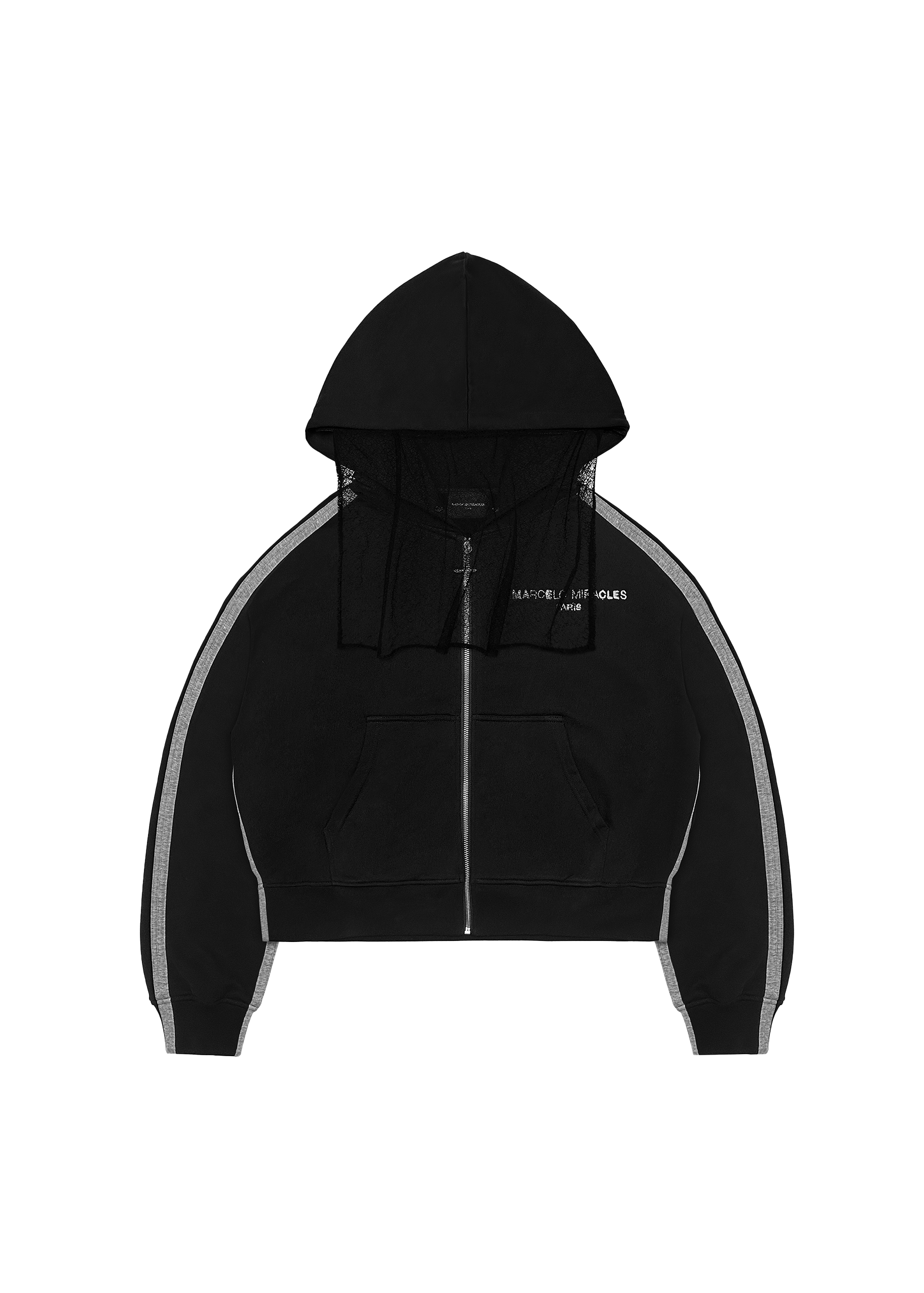 GHOST HOODIE in BLACK