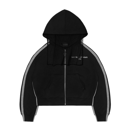 GHOST HOODIE in BLACK