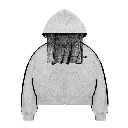 GHOST HOODIE in GREY