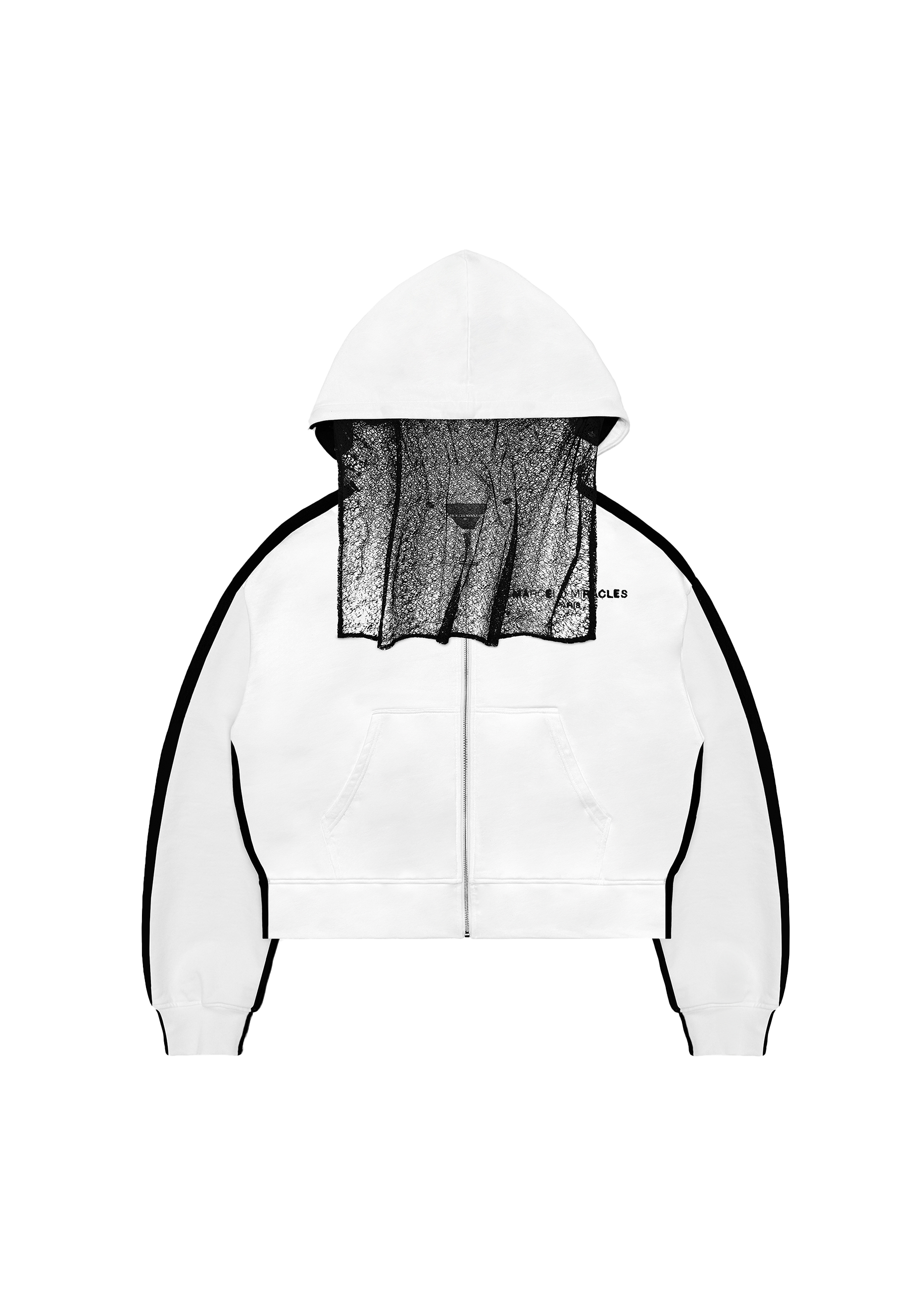 GHOST HOODIE in WHITE