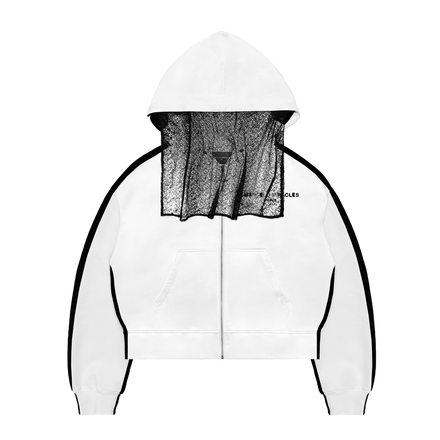 GHOST HOODIE in WHITE