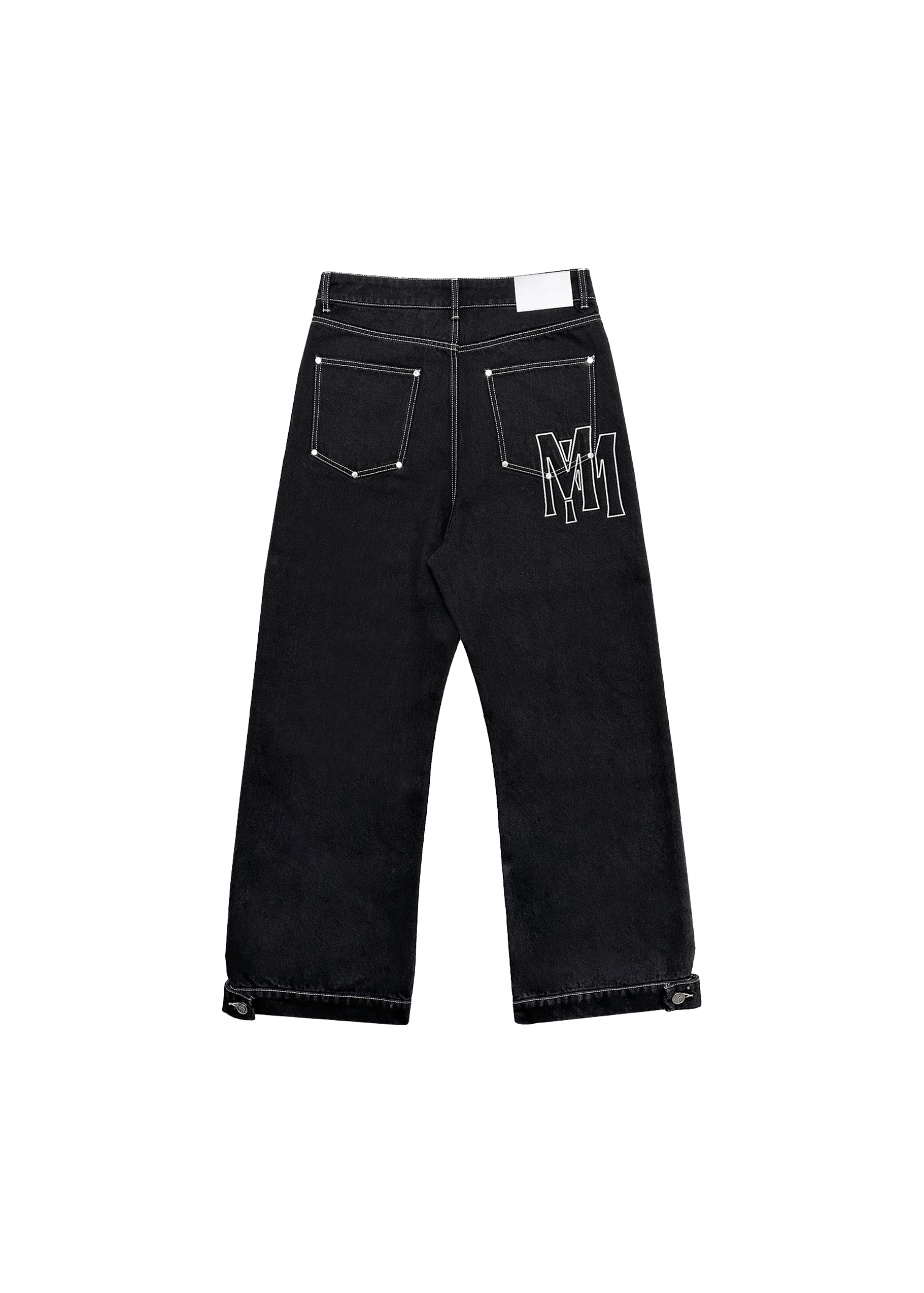 BAGGY OG DENIM in BLACK