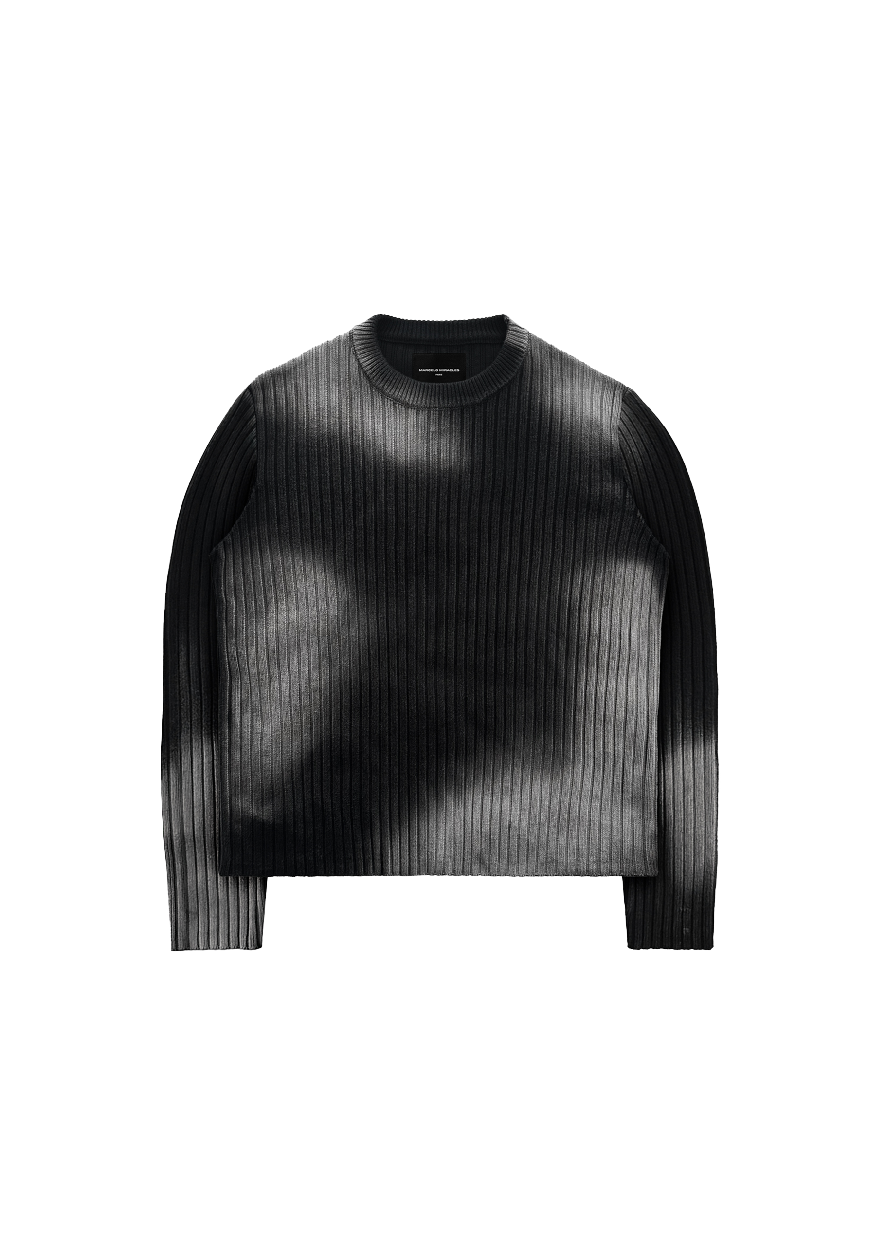 SPRAY KNIT in BLACK