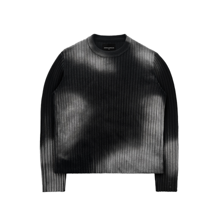 SPRAY KNIT in BLACK